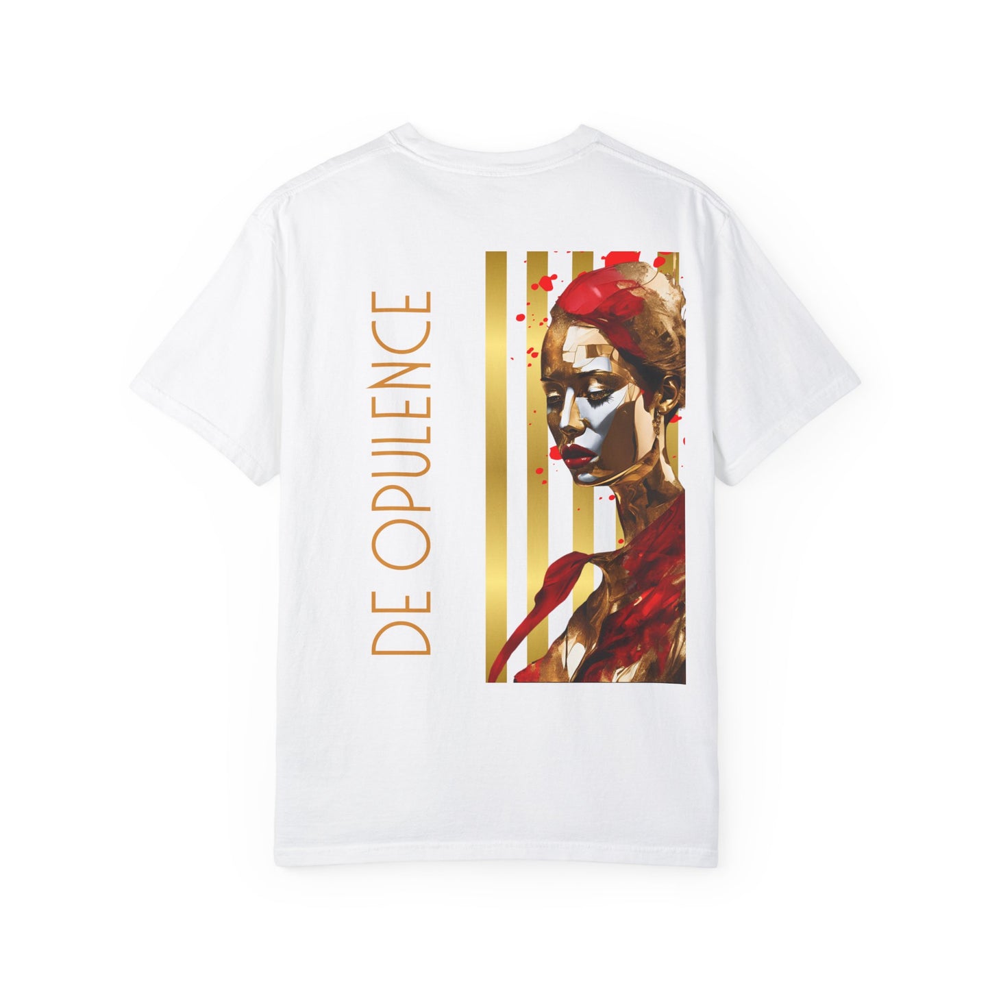 Unisex Garment-Dyed T-shirt De Opulence Noir Wolf