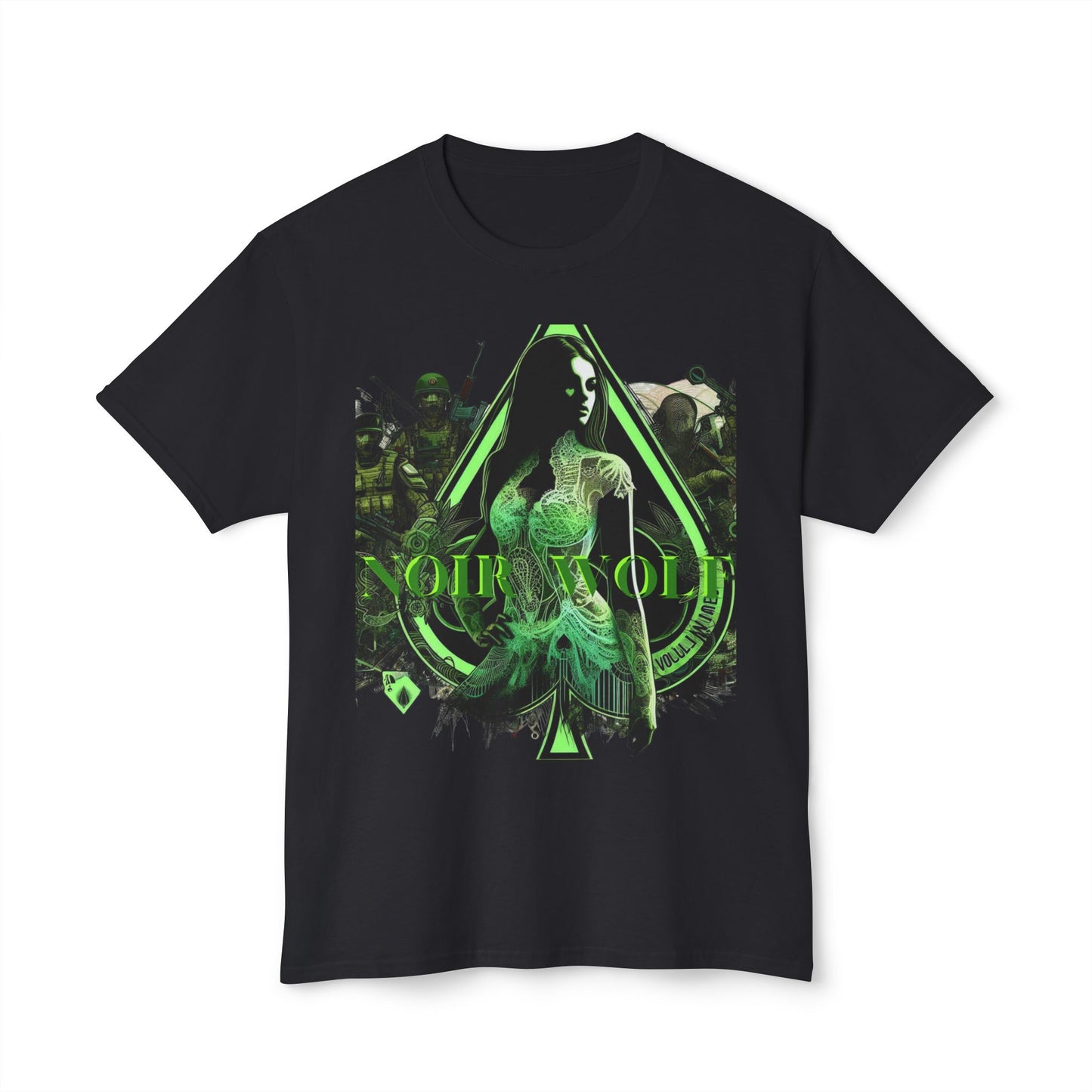 Unisex HD Cotton™ T-shirt NOIR WOLF HOUSTON
