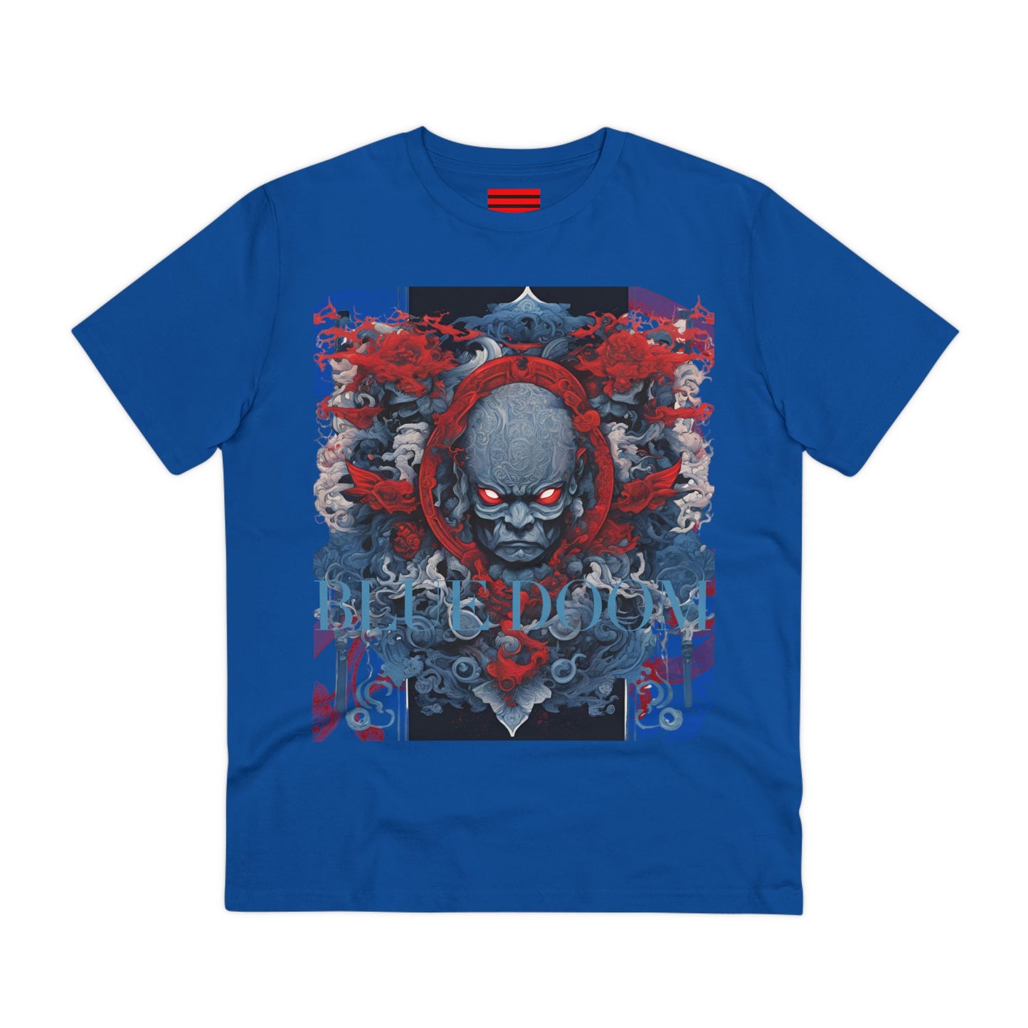 Organic Creator T-shirt - Unisex Blue Doom by Noir Wolf