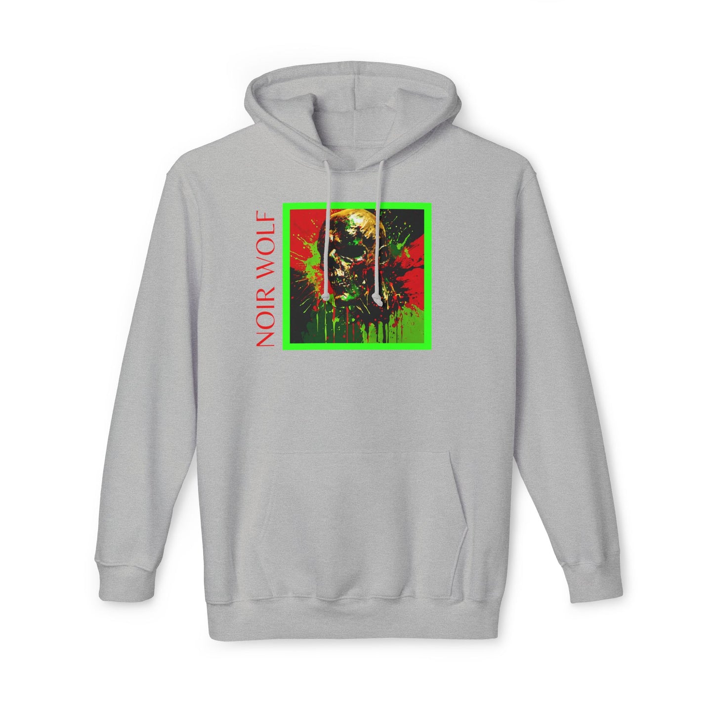 Vibrant Unisex Hooded Sweatshirt - Noir Wolf & De Opulence Designs