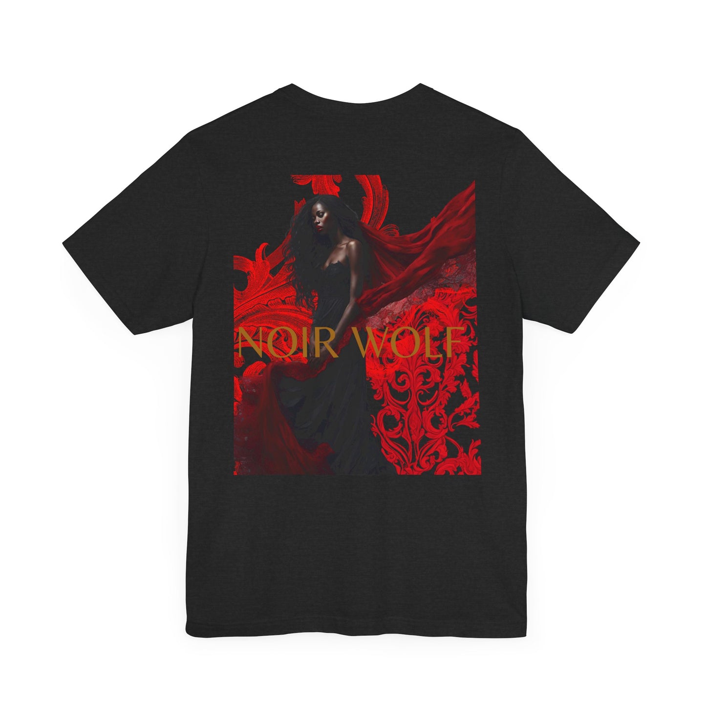Unisex Jersey Short Sleeve Tee NOIR WOLF LITTLE BOY
