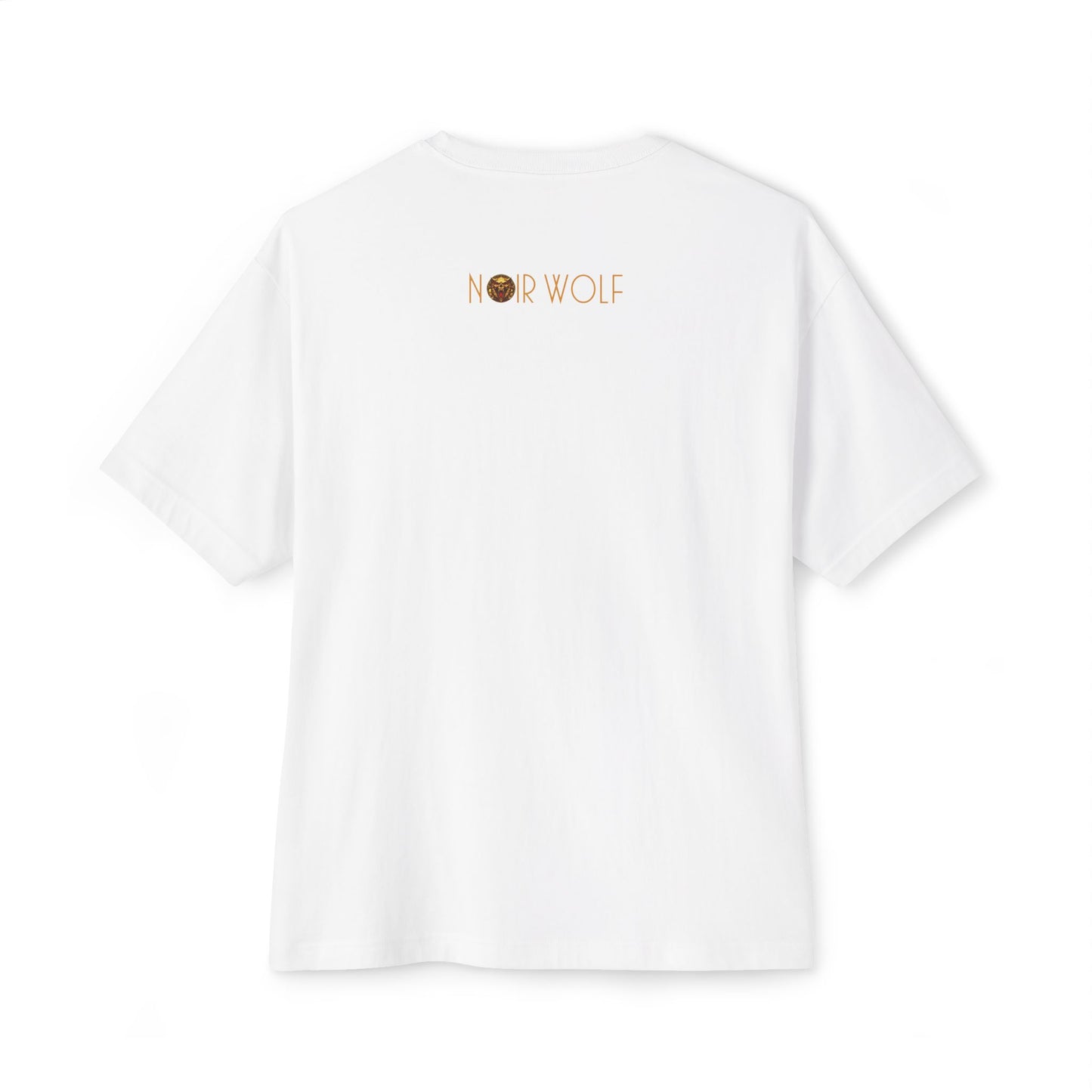Unisex Oversized Boxy Tee De Opulence by Noir Wolf the style of grace