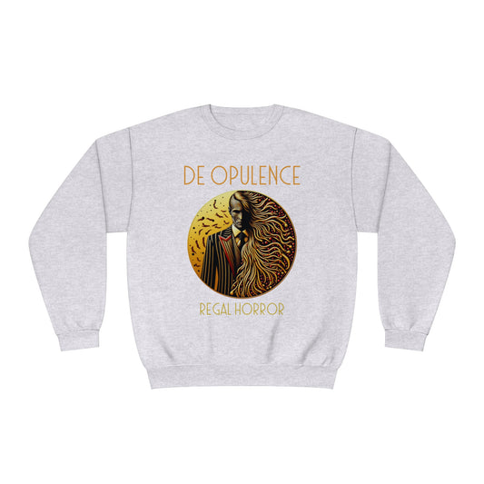 Unisex NuBlend® Crewneck Sweatshirt De Opulence by Noir Wolf the style of grace Ash