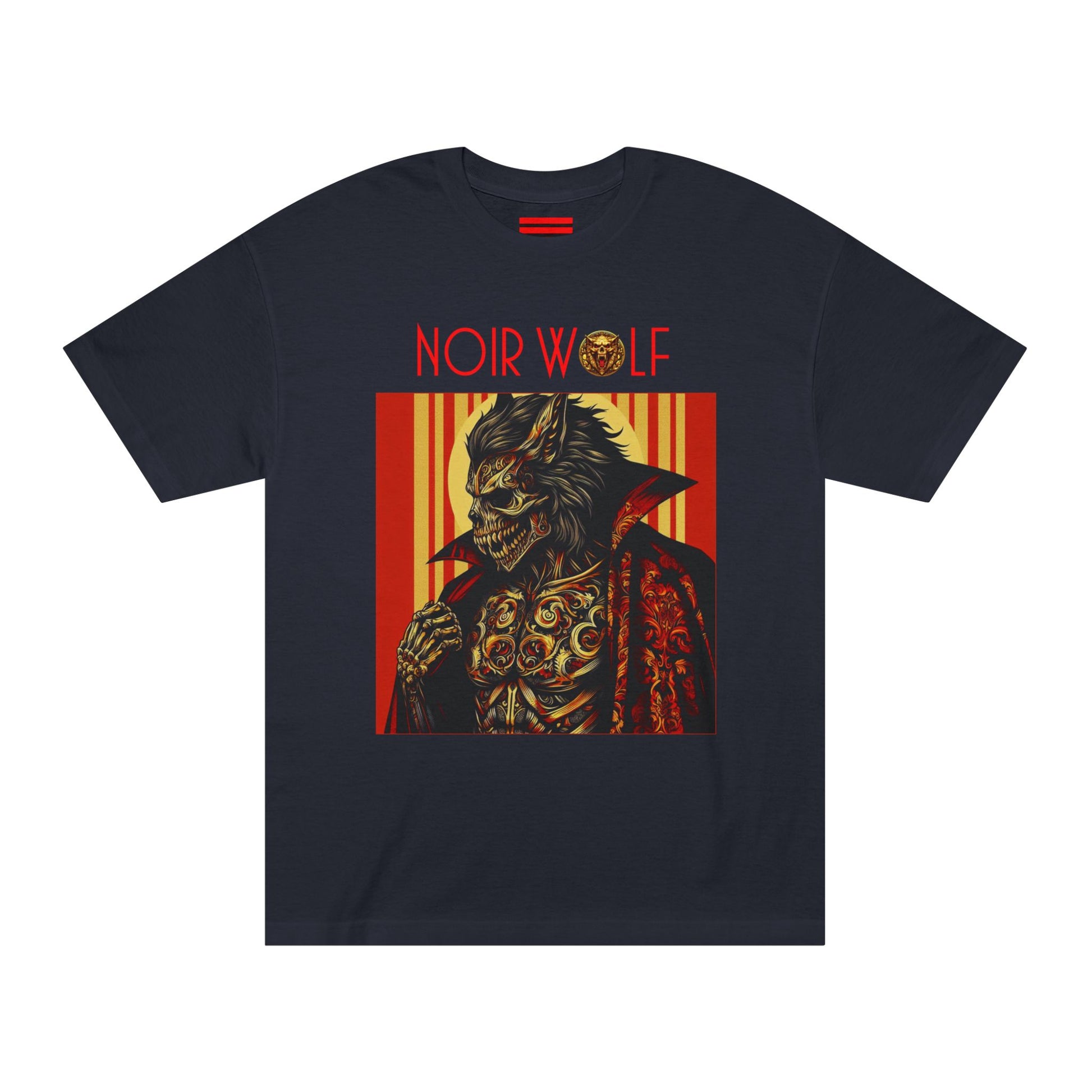 Unisex Classic Tee De Opulence By Noir Wolf Black