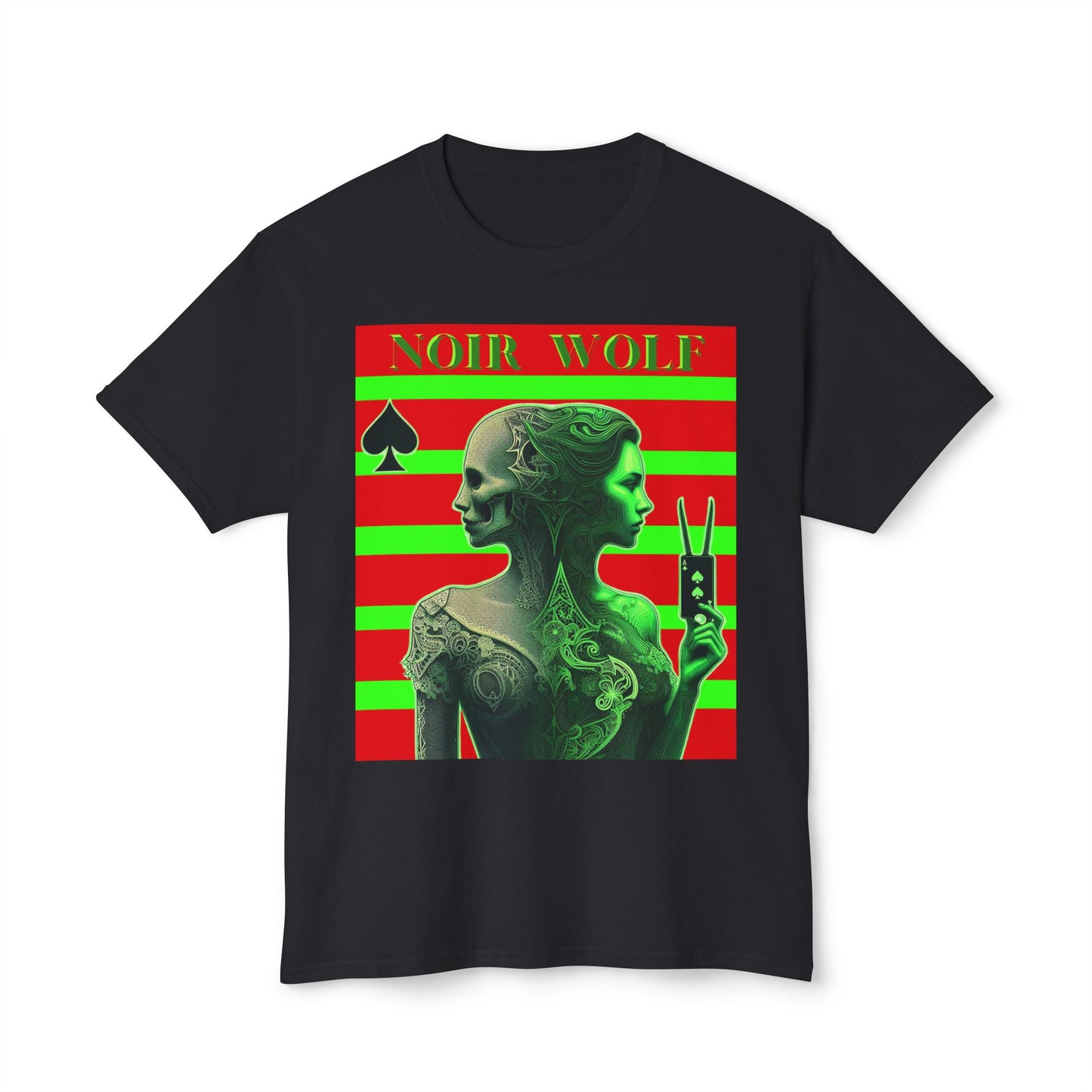 Unisex HD Cotton™ T-shirt NOIR WOLF HOUSTON