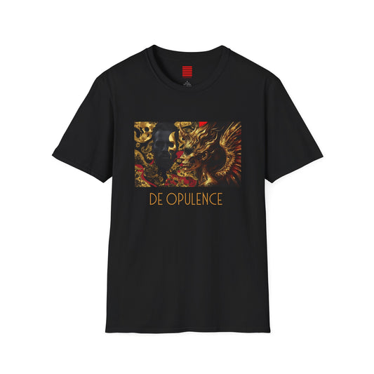 Artistic Unisex Softstyle T-Shirt, Graphic Tee, Unique Design, Trendy Apparel, Gift for Art Lovers, Casual Wear