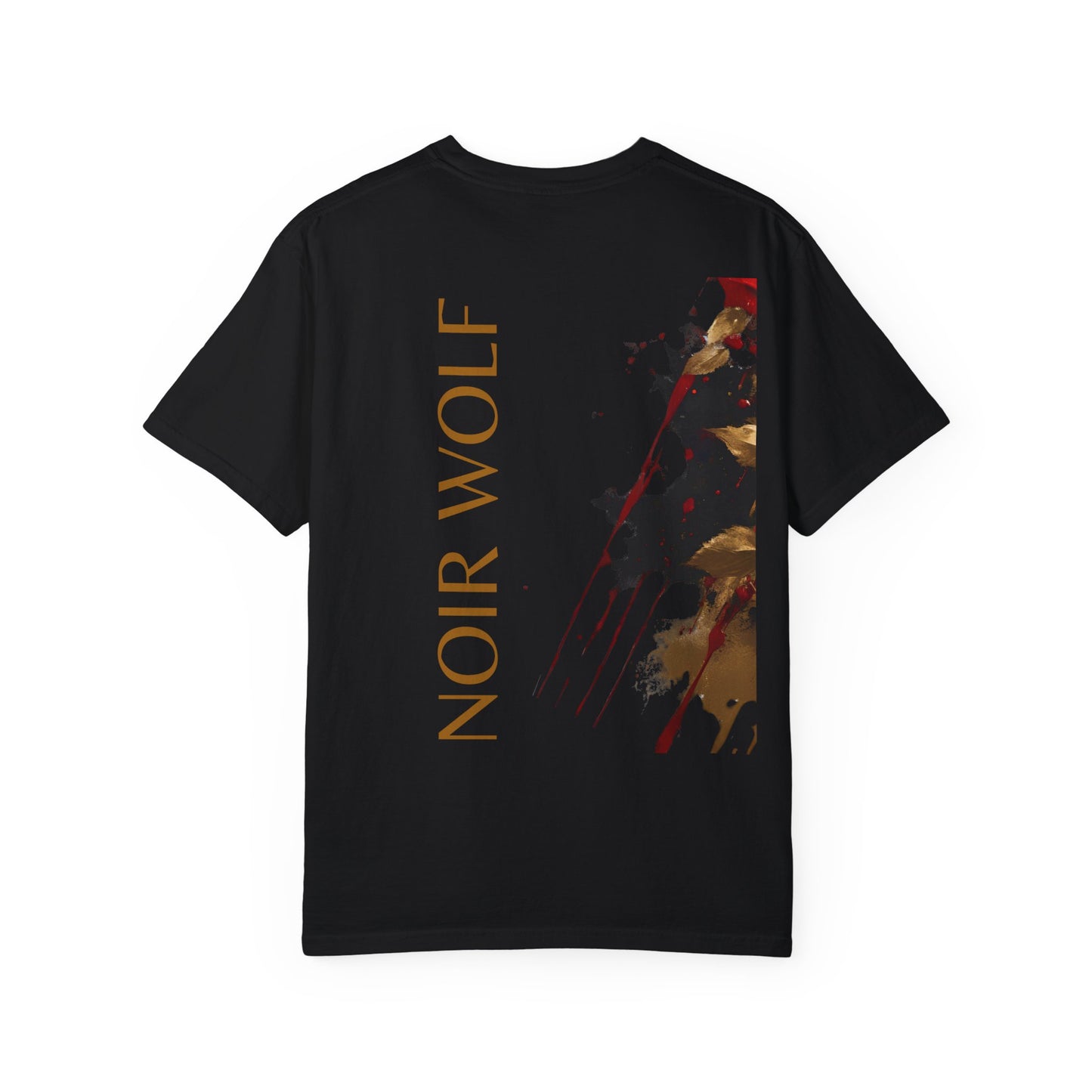 Unisex Garment-Dyed T-shirt De Opulence by Noir Wolf