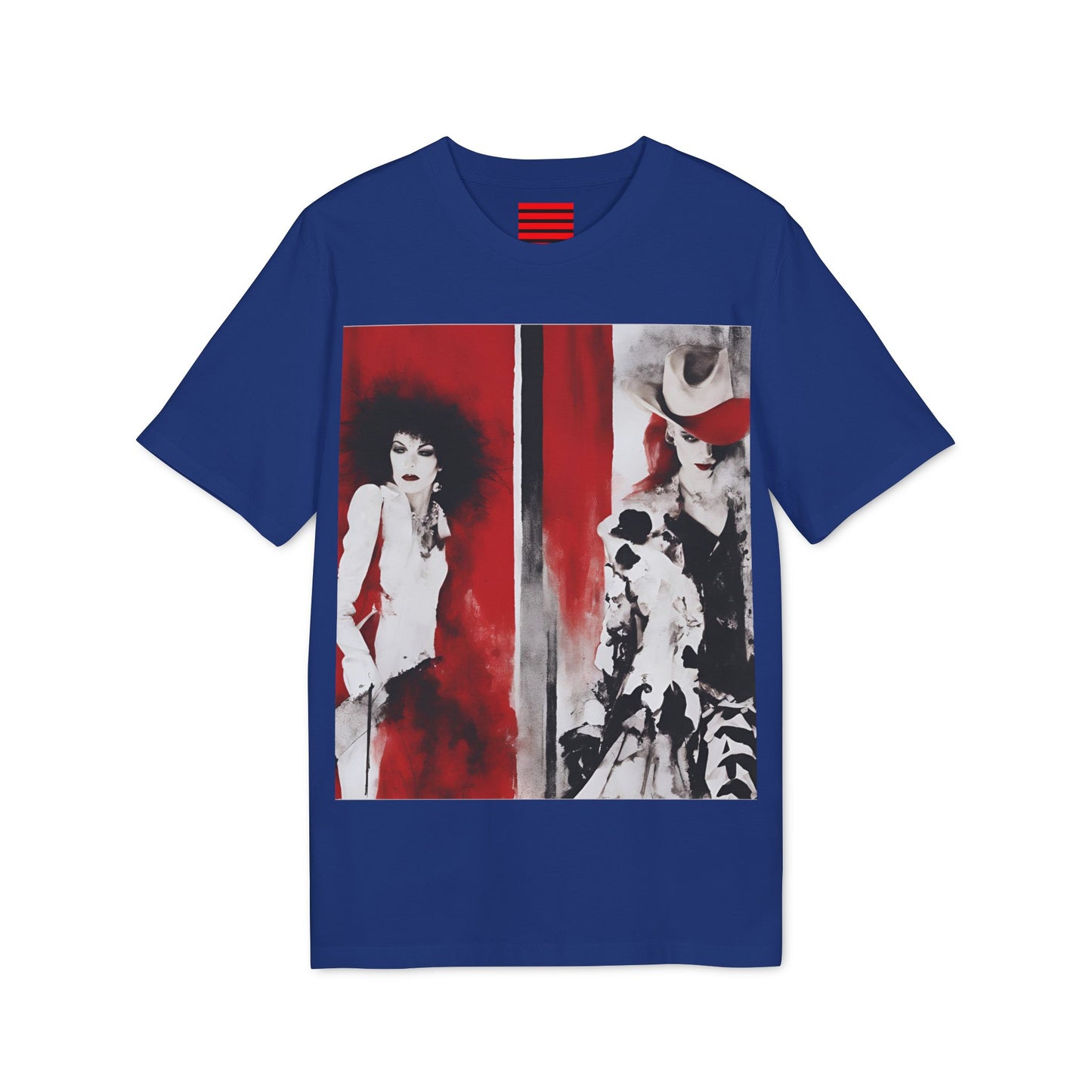Unisex Creator 2.0 T-shirt Noir Wolf Worker Blue