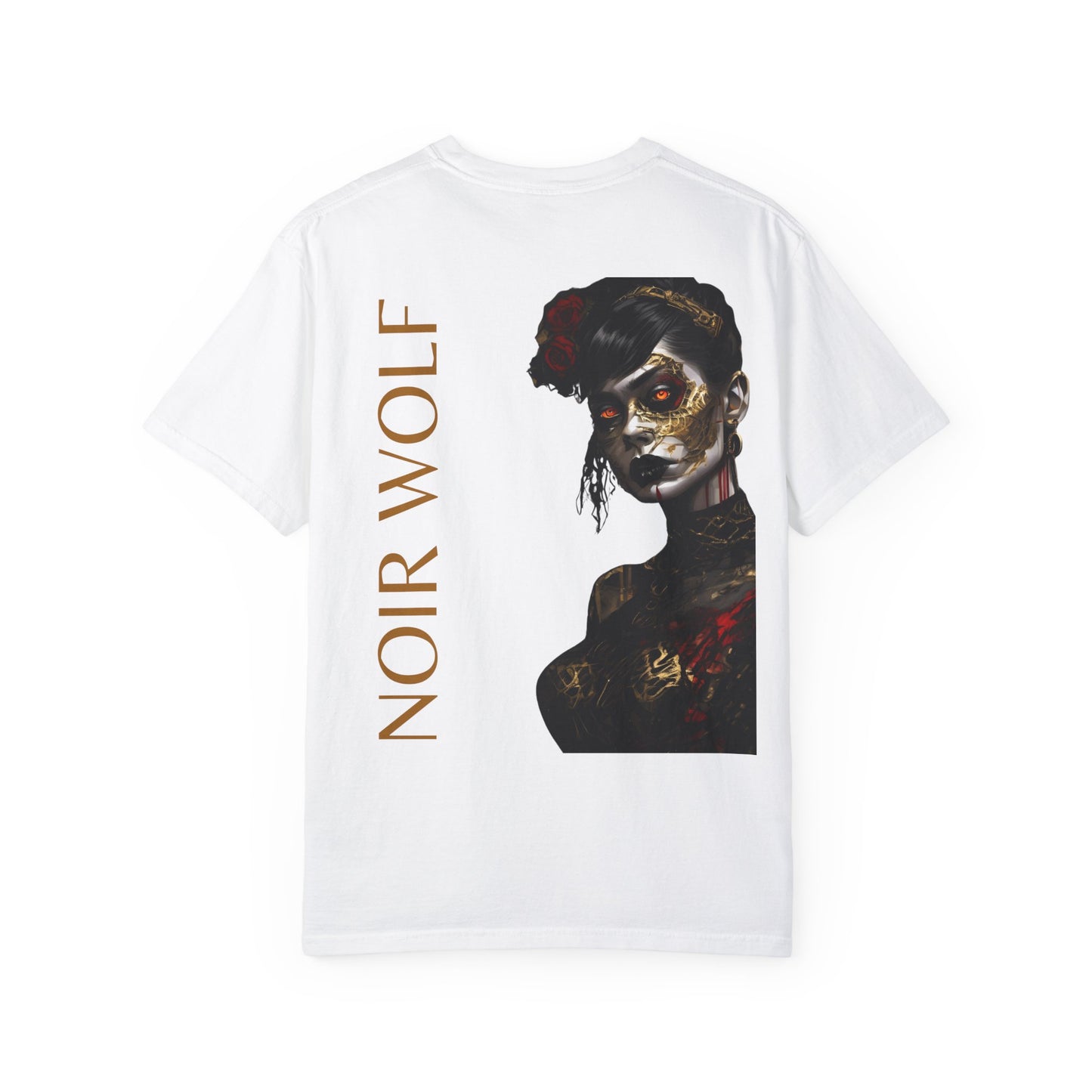 Unisex Garment-Dyed T-shirt De Opulence by Noir Wolf