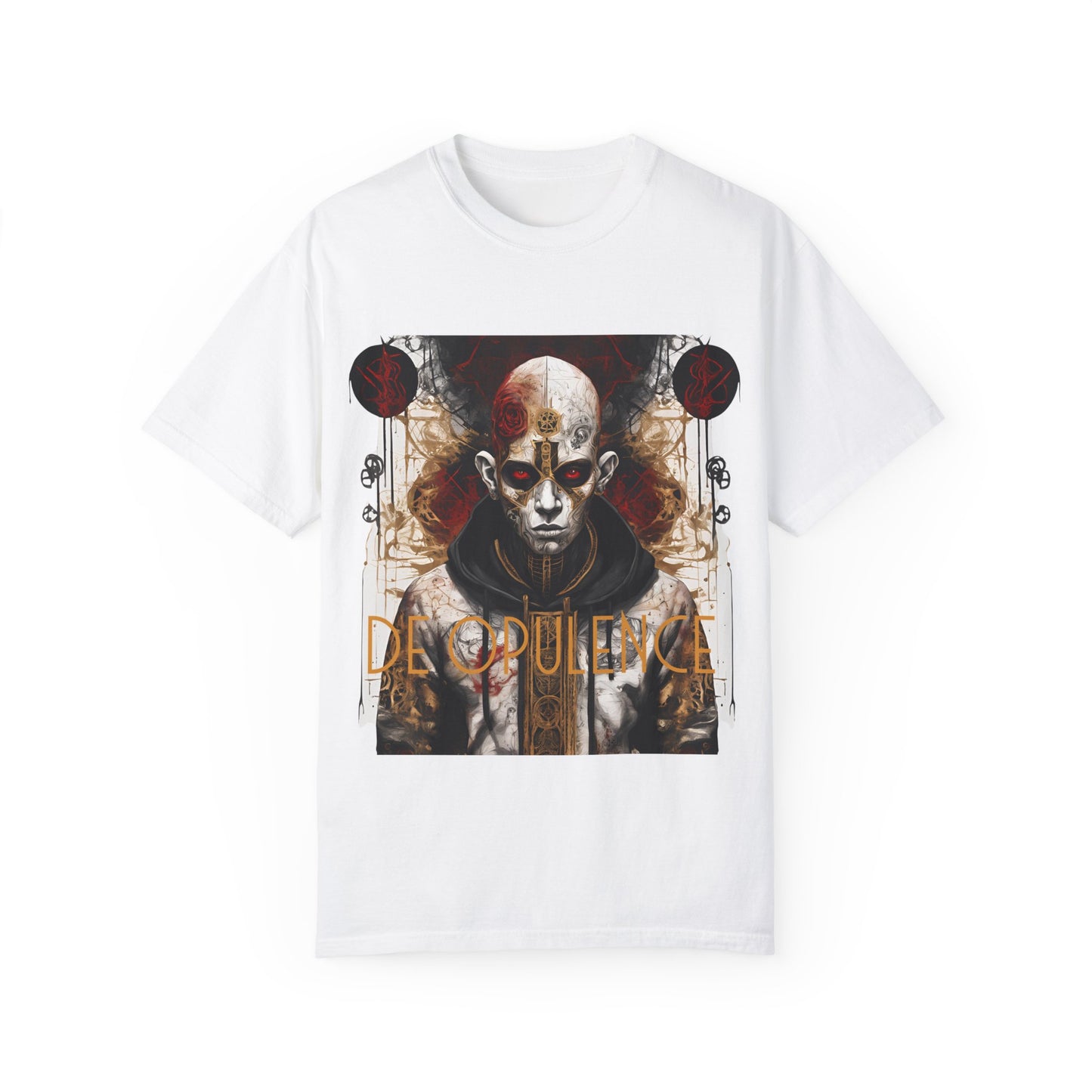 Unisex Garment-Dyed T-shirt  De Opluence by Noir Wolf