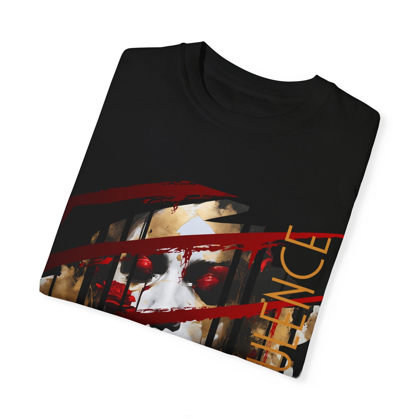 Unisex Garment-Dyed T-shirt De Opulence by Noir Wolf