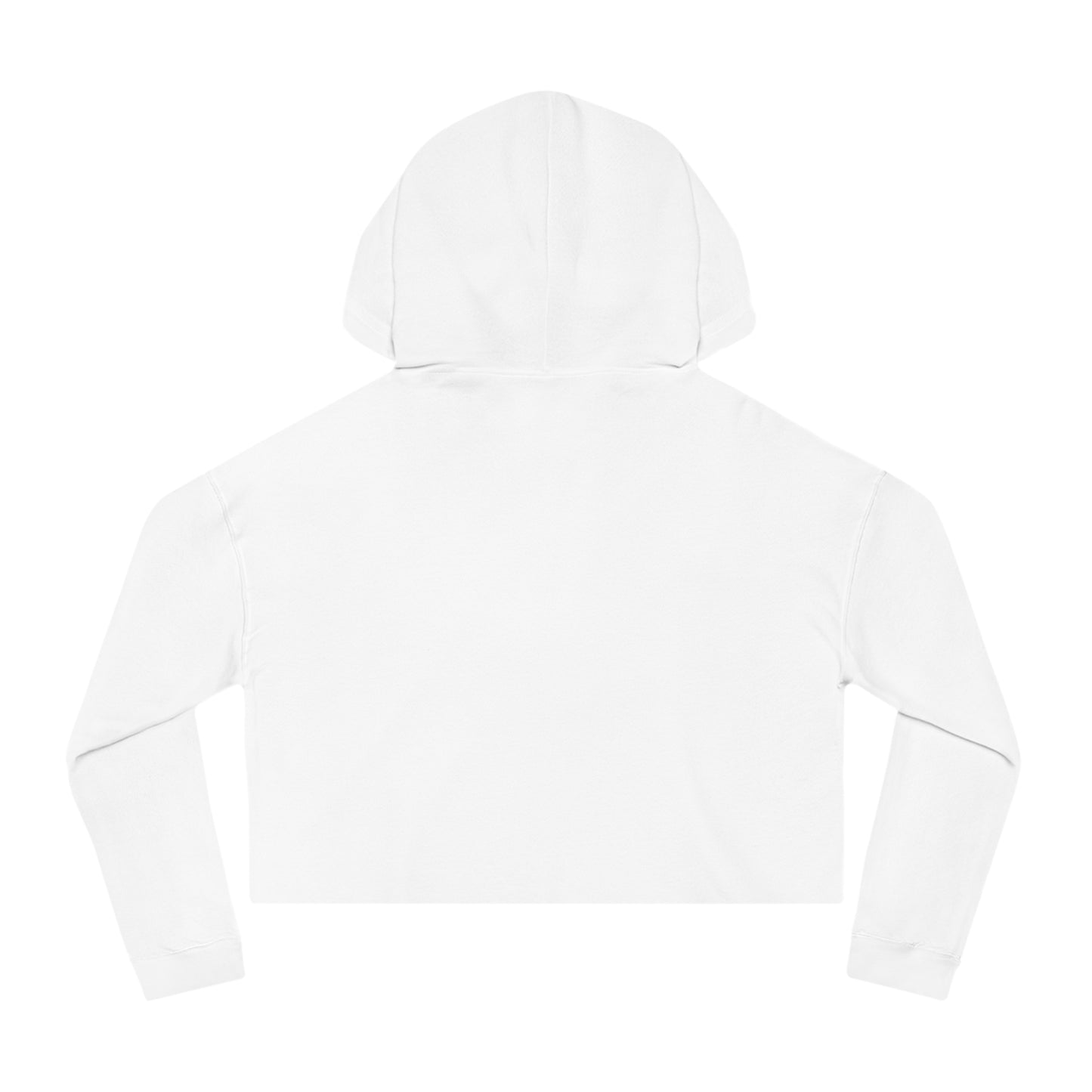 Women’s Cropped Hooded Sweatshirt  De Opulence by Noir Wolf