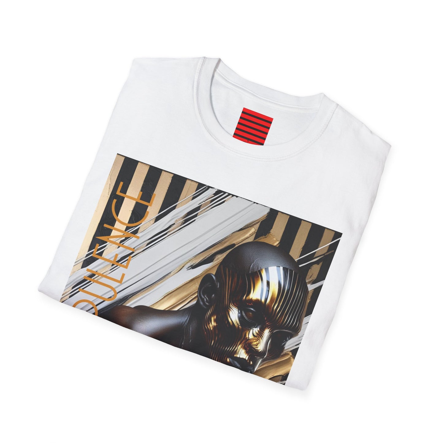 Noir Wolf Graphic T-Shirt - Softstyle Unisex Tee with Bold Design