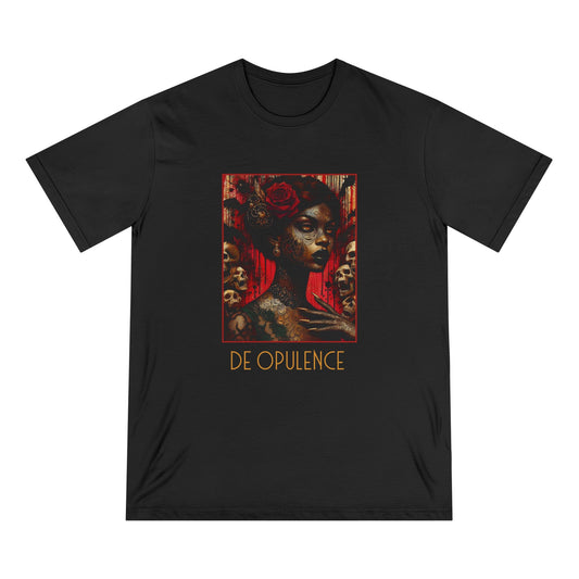 Gothic Graphic T-Shirt - DE OPULENCE & NOIR WOLF Designs