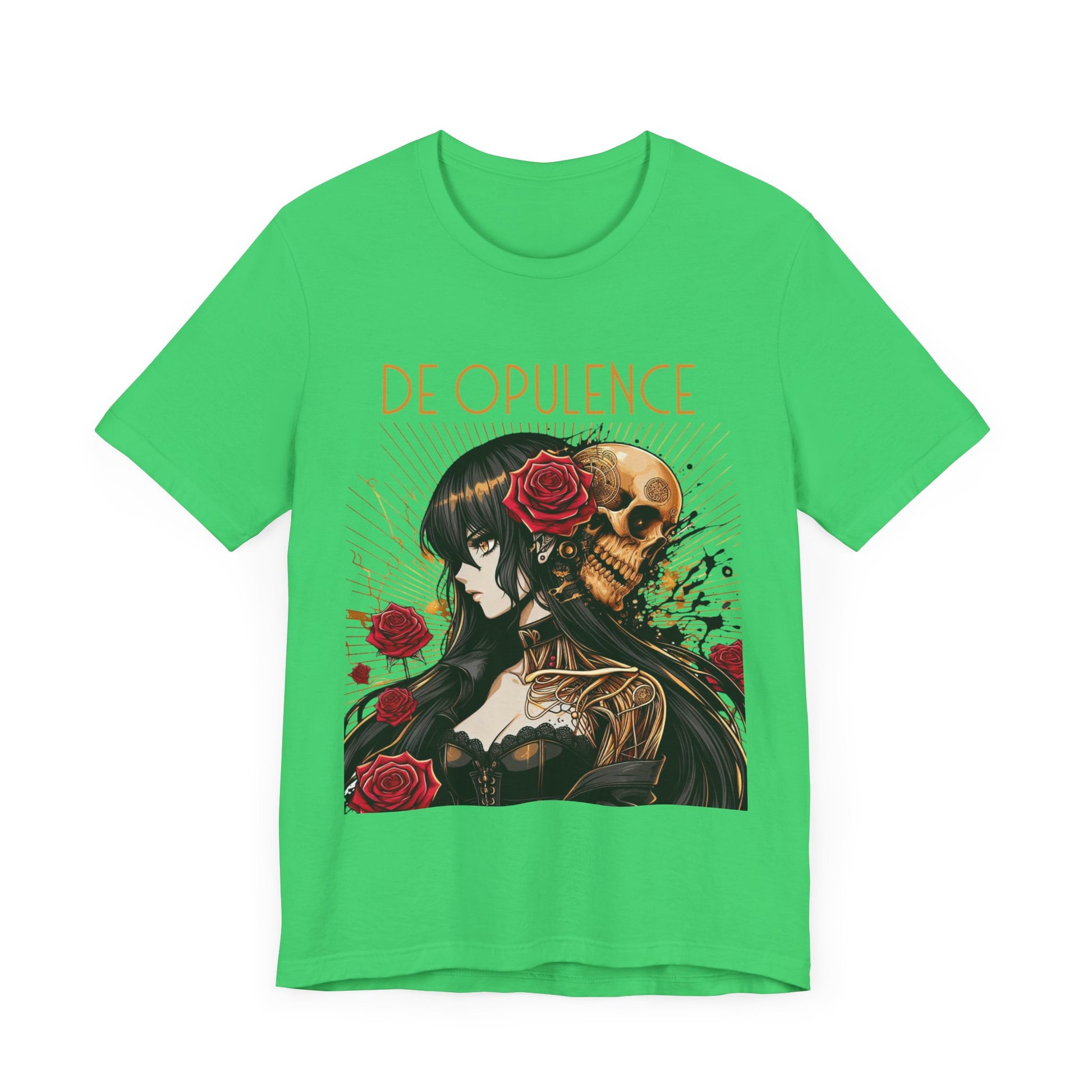 Unisex Jersey Short Sleeve Tee De Opulence by Noir Wolf
