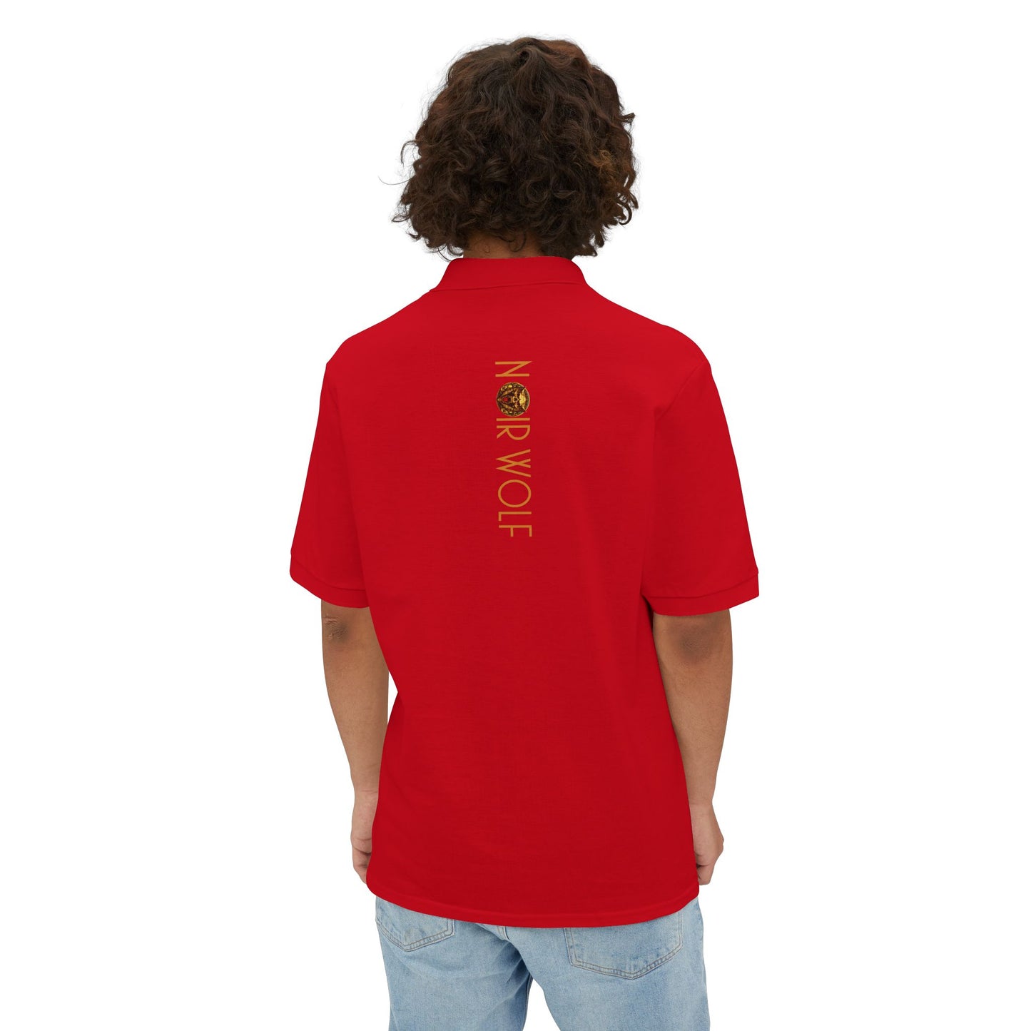 Polo Shirt - De Opulence by Noir Wolf, Style of Grace