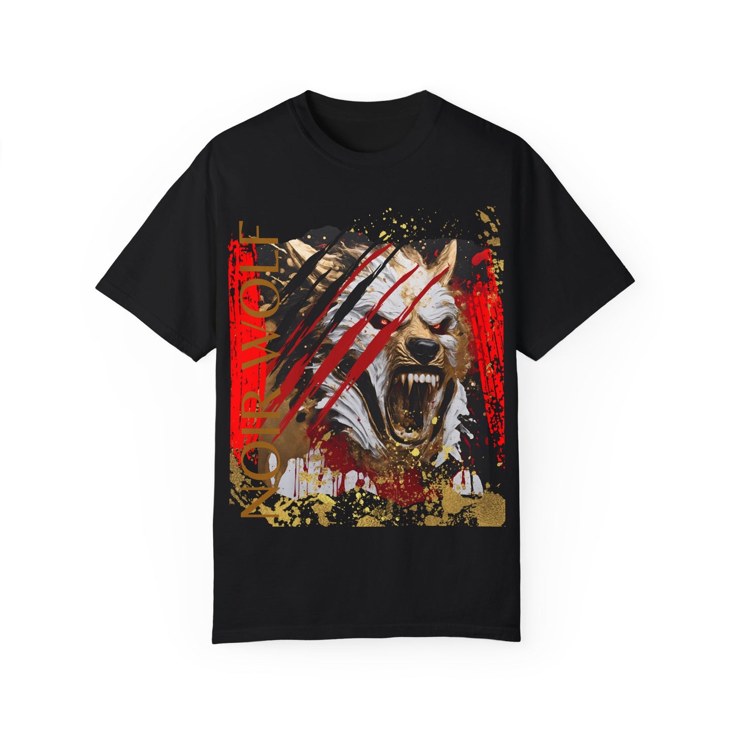 Unisex Garment-Dyed T-shirt De Opulence by Noir Wolf