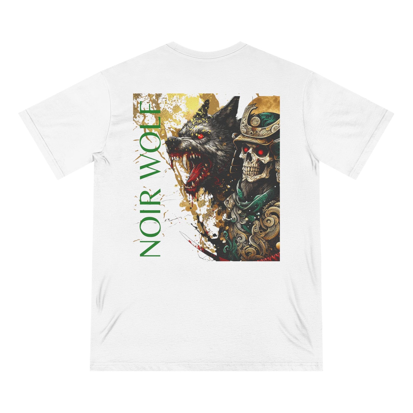 Unique Graphic Organic T-Shirt - De Opulence & Noir Wolf Designs
