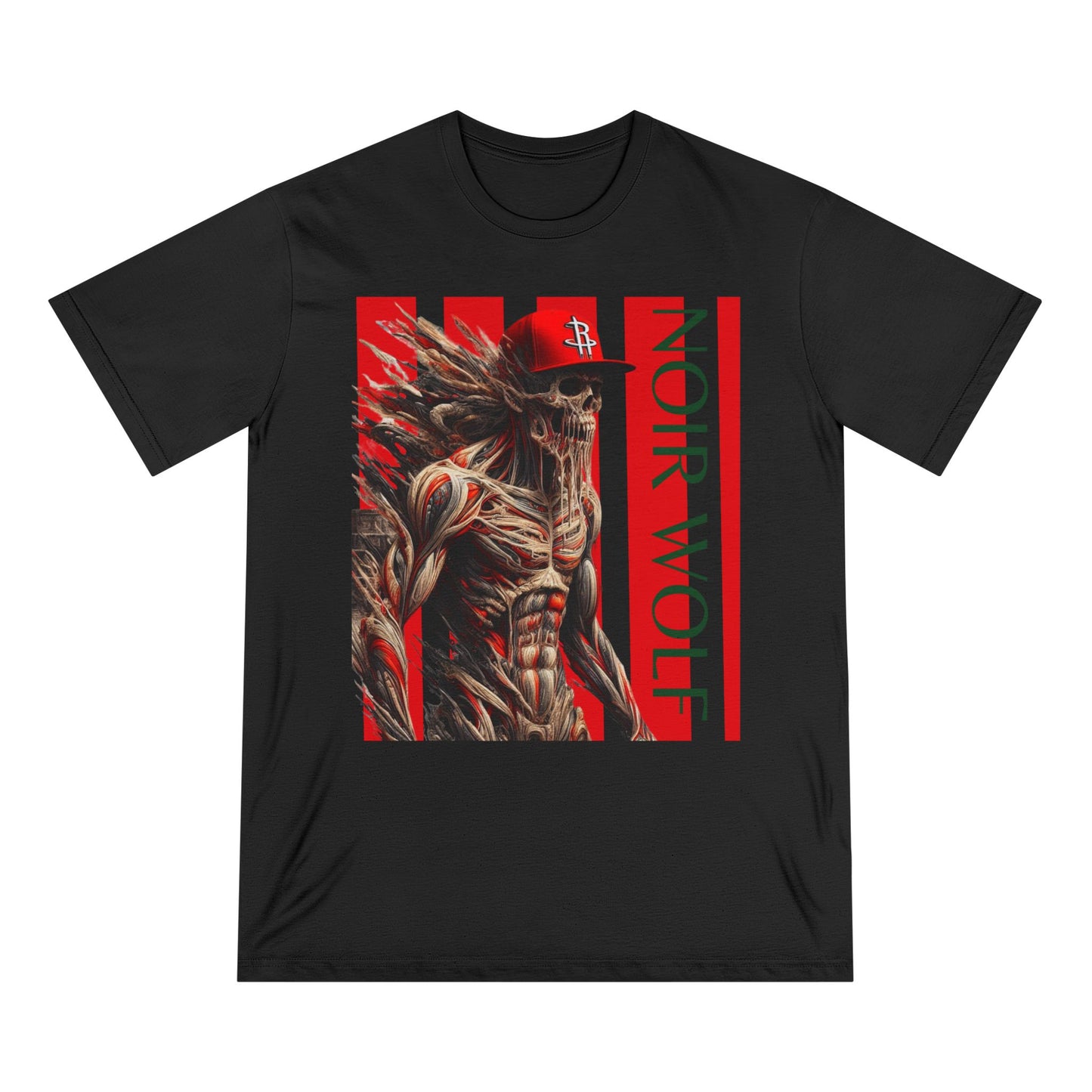 Organic Staple T-shirt NOIR Wolf