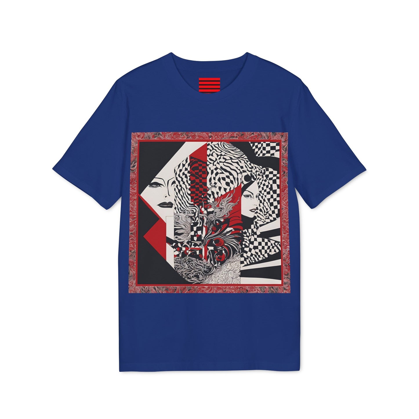 Unisex Creator 2.0 T-shirt Noir Wolf Worker Blue