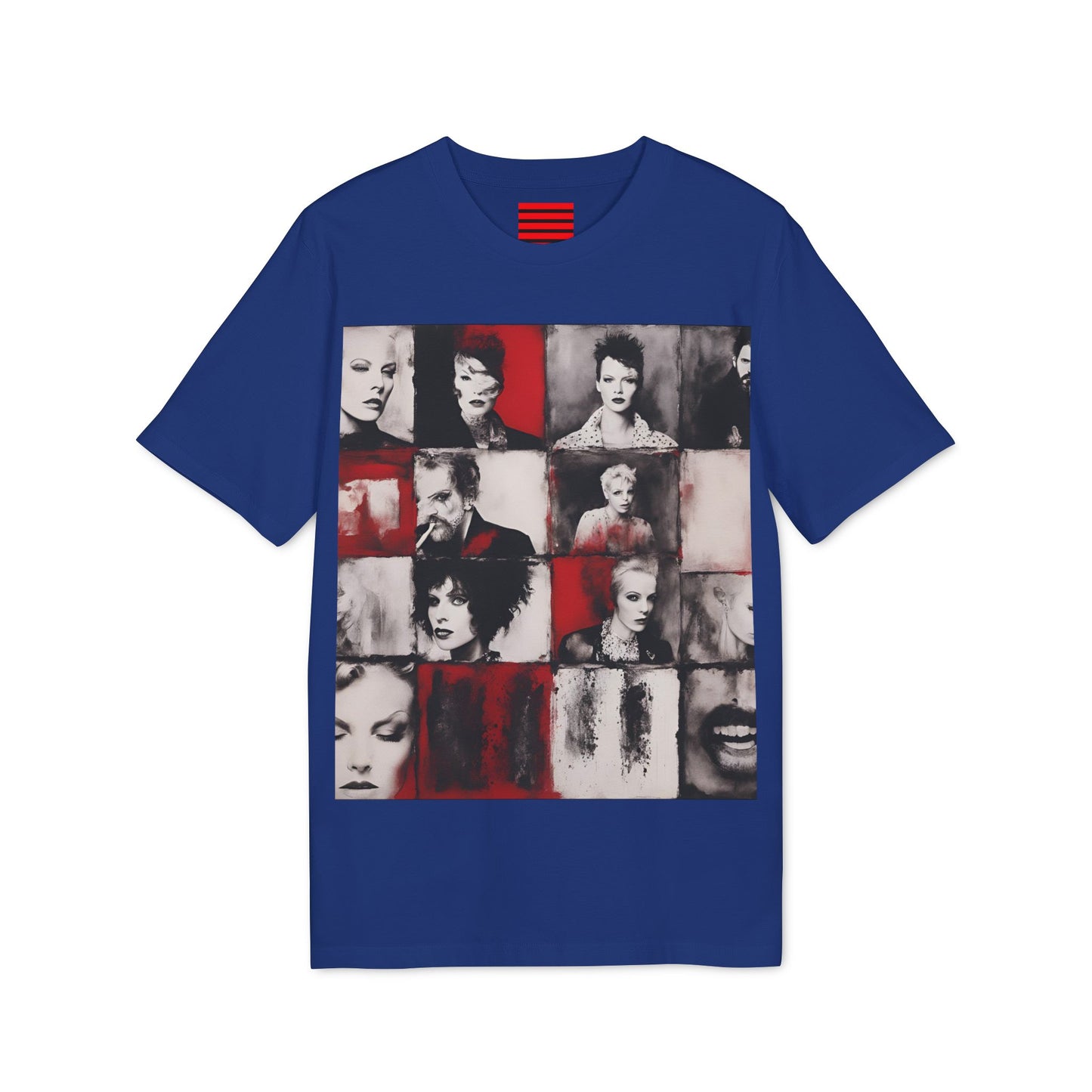 Unisex Creator 2.0 T-shirt Noir Wolf Worker Blue