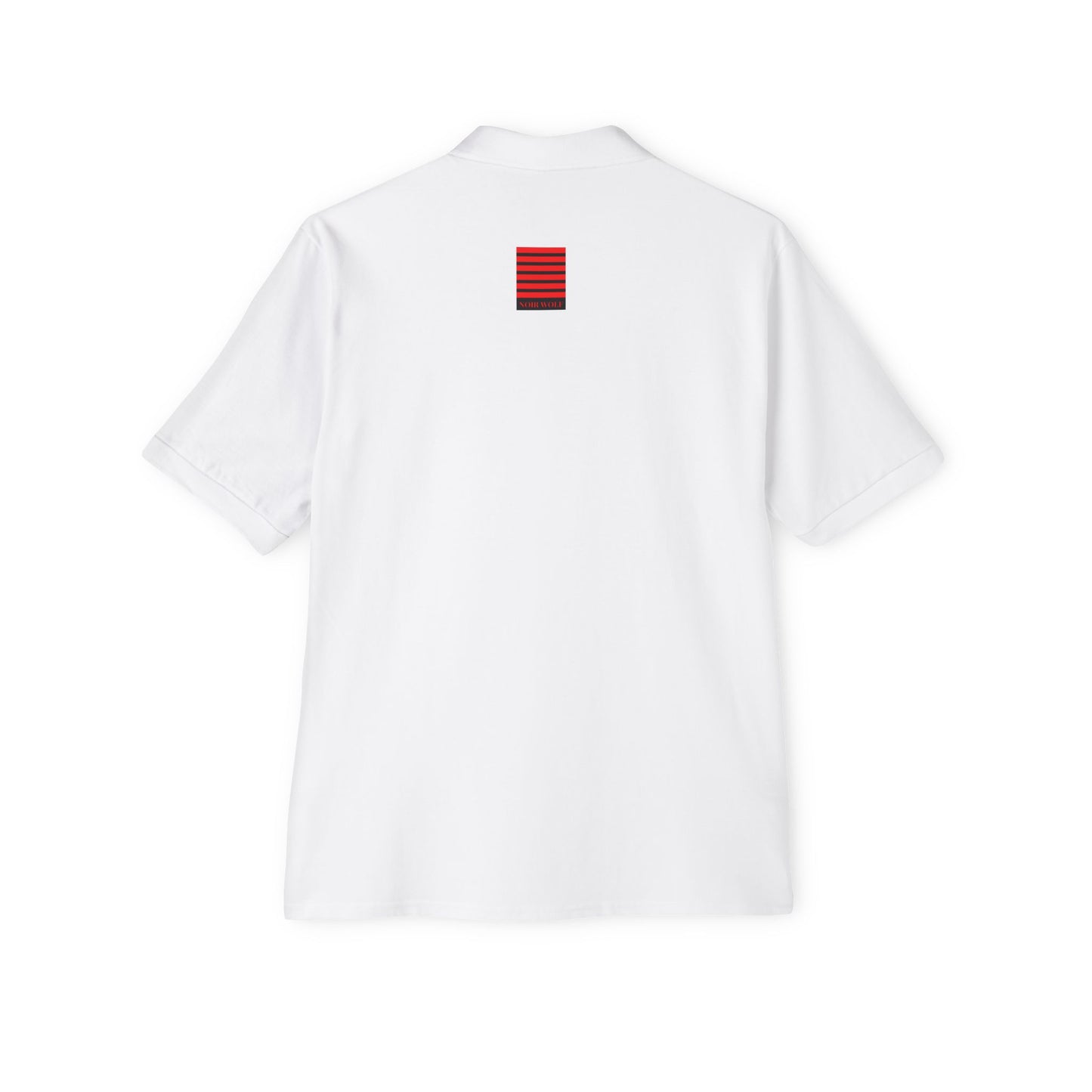 Men's Piqué Polo De Opulence by Noir Wolf
