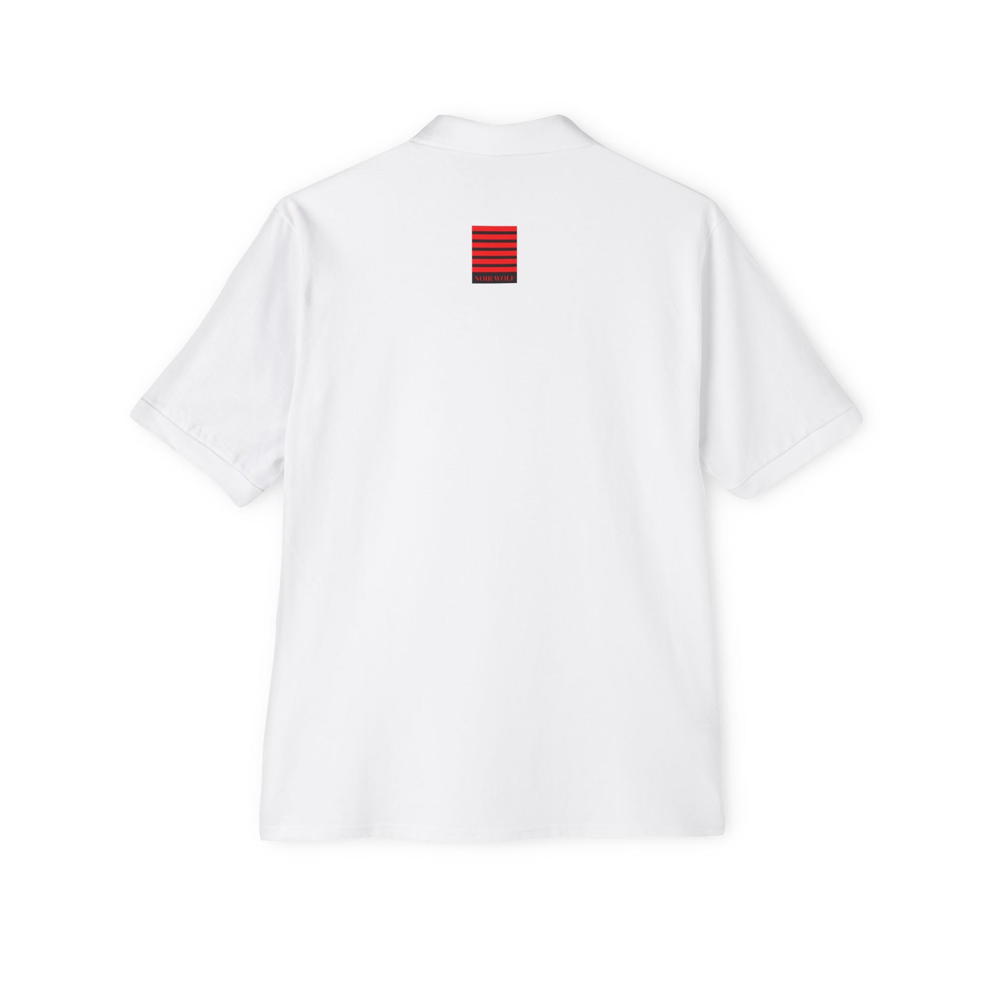 Men's Piqué Polo De Opulence by Noir Wolf