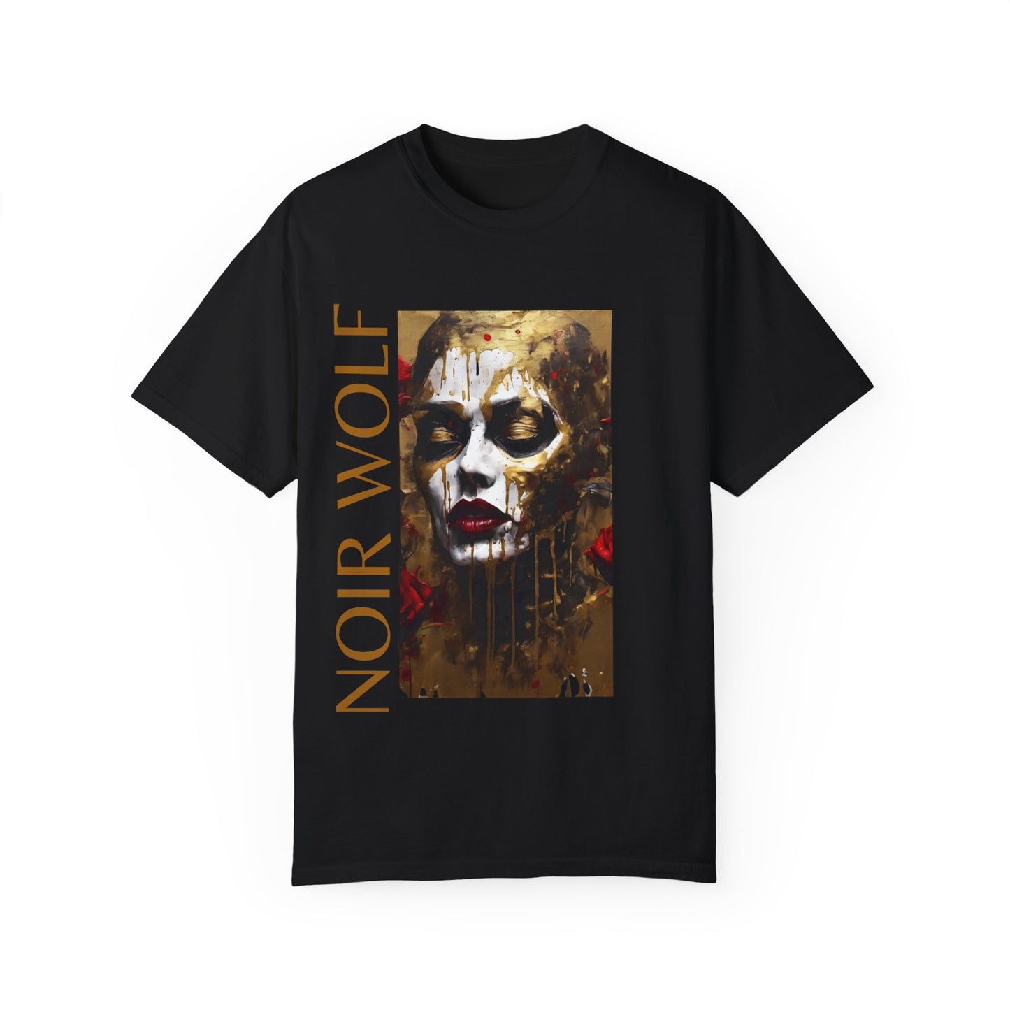 Unisex Garment-Dyed T-shirt De Opulence by Noir Wolf