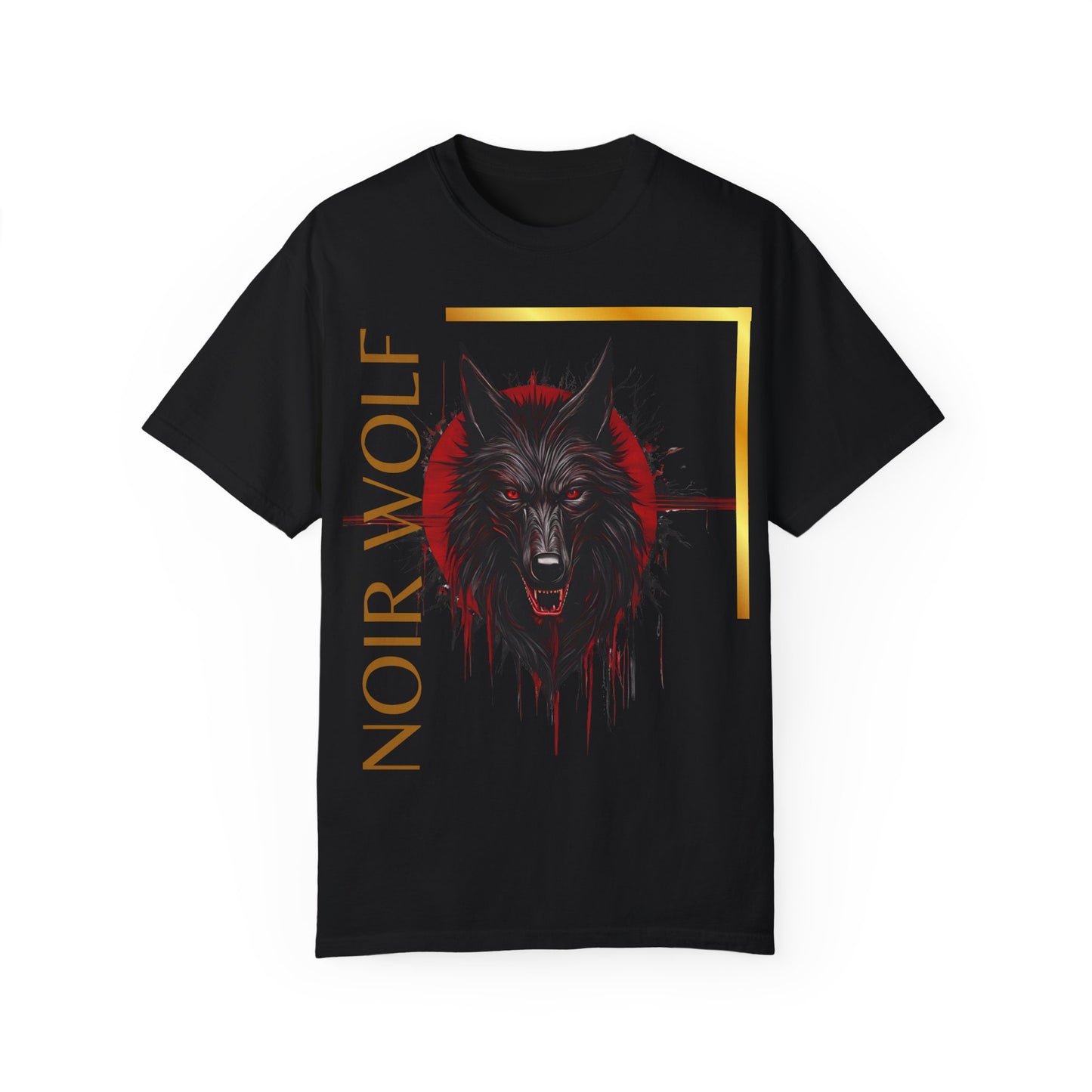 Unisex Garment-Dyed T-shirt De Opulence by Noir Wolf