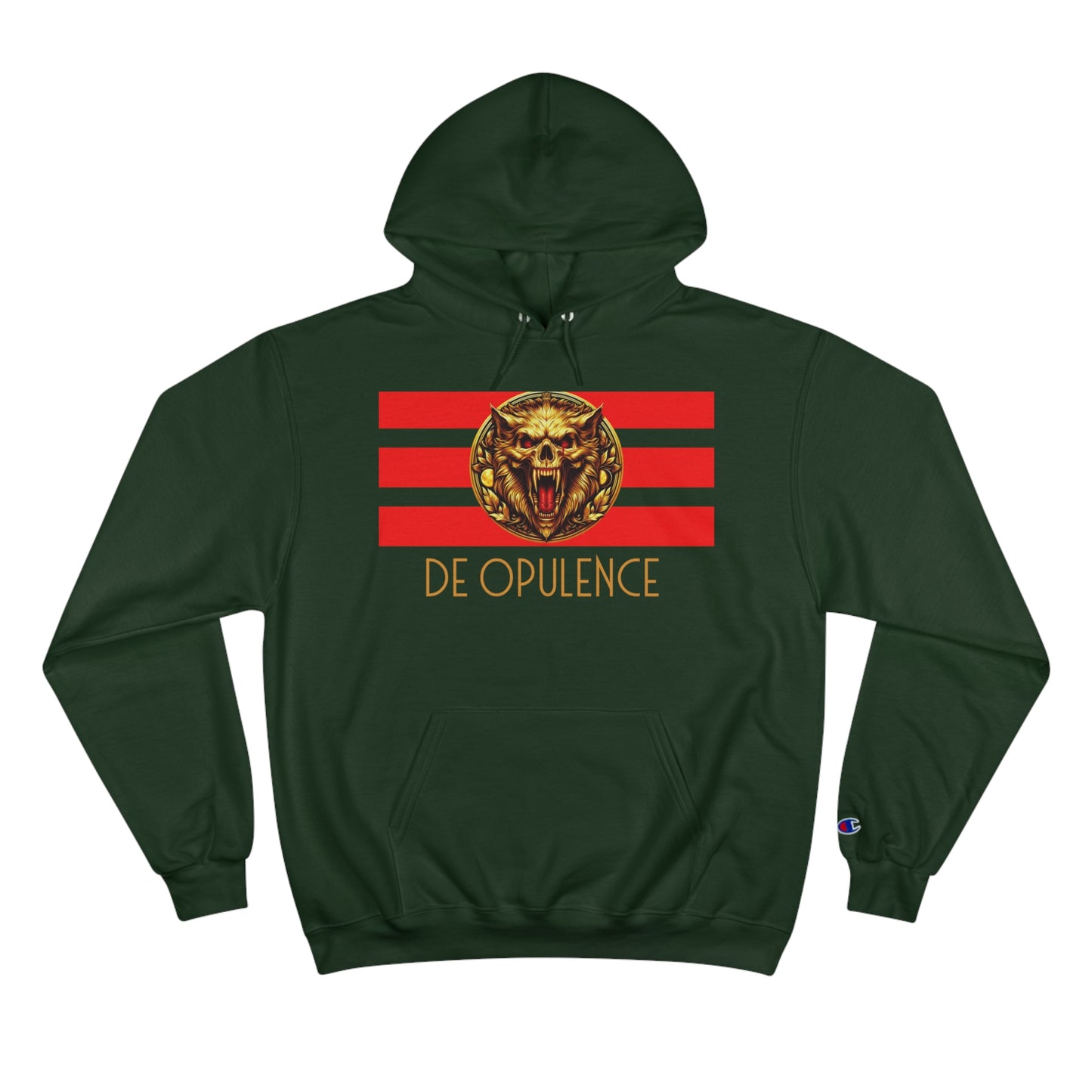 Champion Hoodie De Opulence by Noir Wolf Dark Green