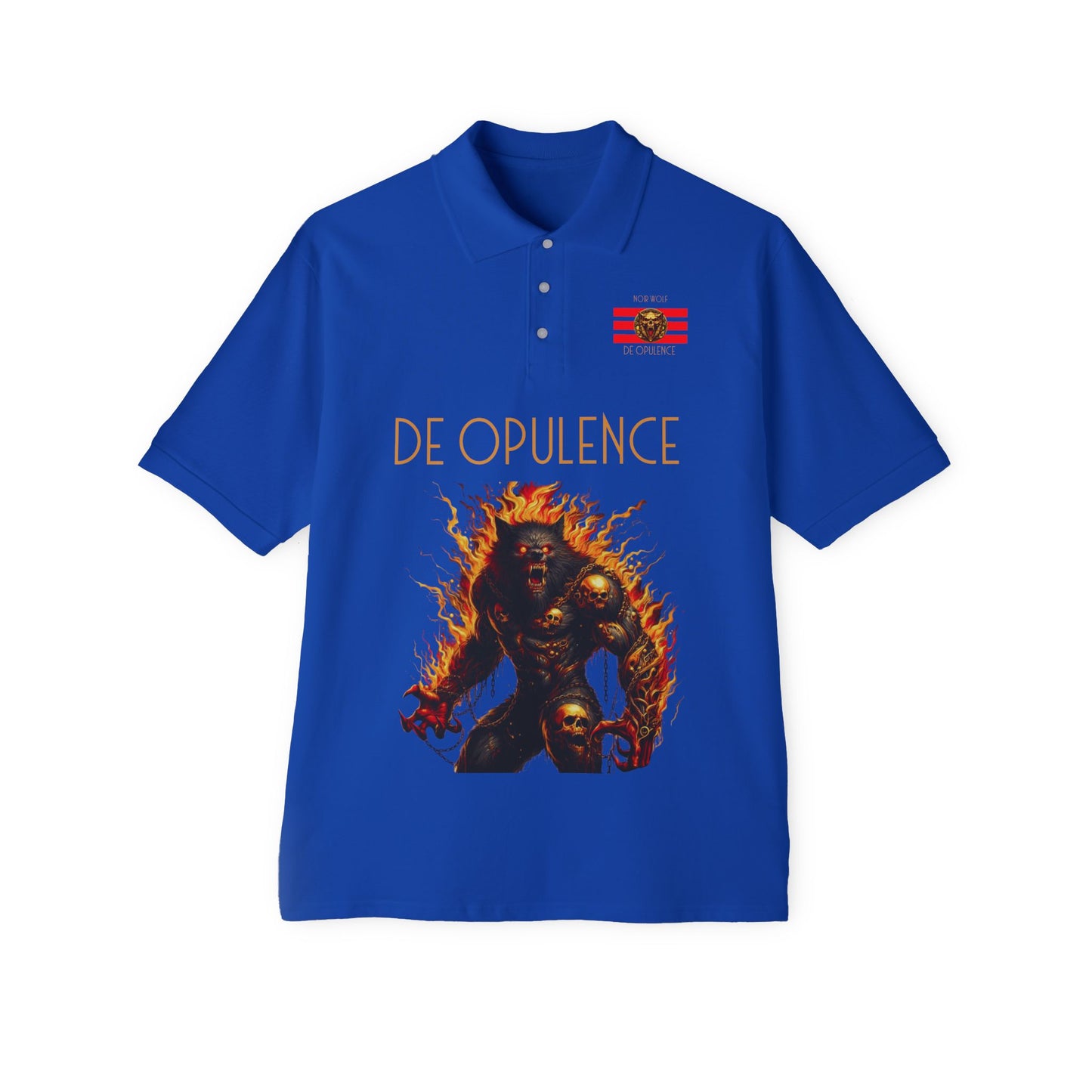 Men's Piqué Polo De Opulence Royal