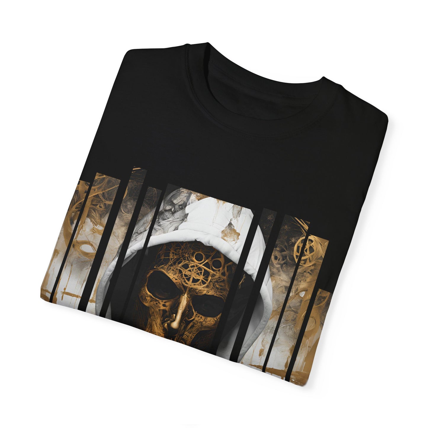 Unisex Garment-Dyed T-shirt De Opluence by Noir Wolf
