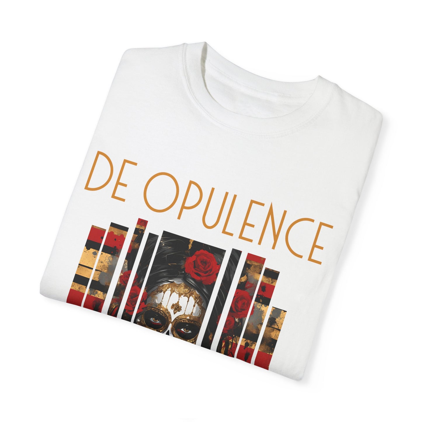 Unisex Garment-Dyed T-shirt  De Opulence by Noir Wolf