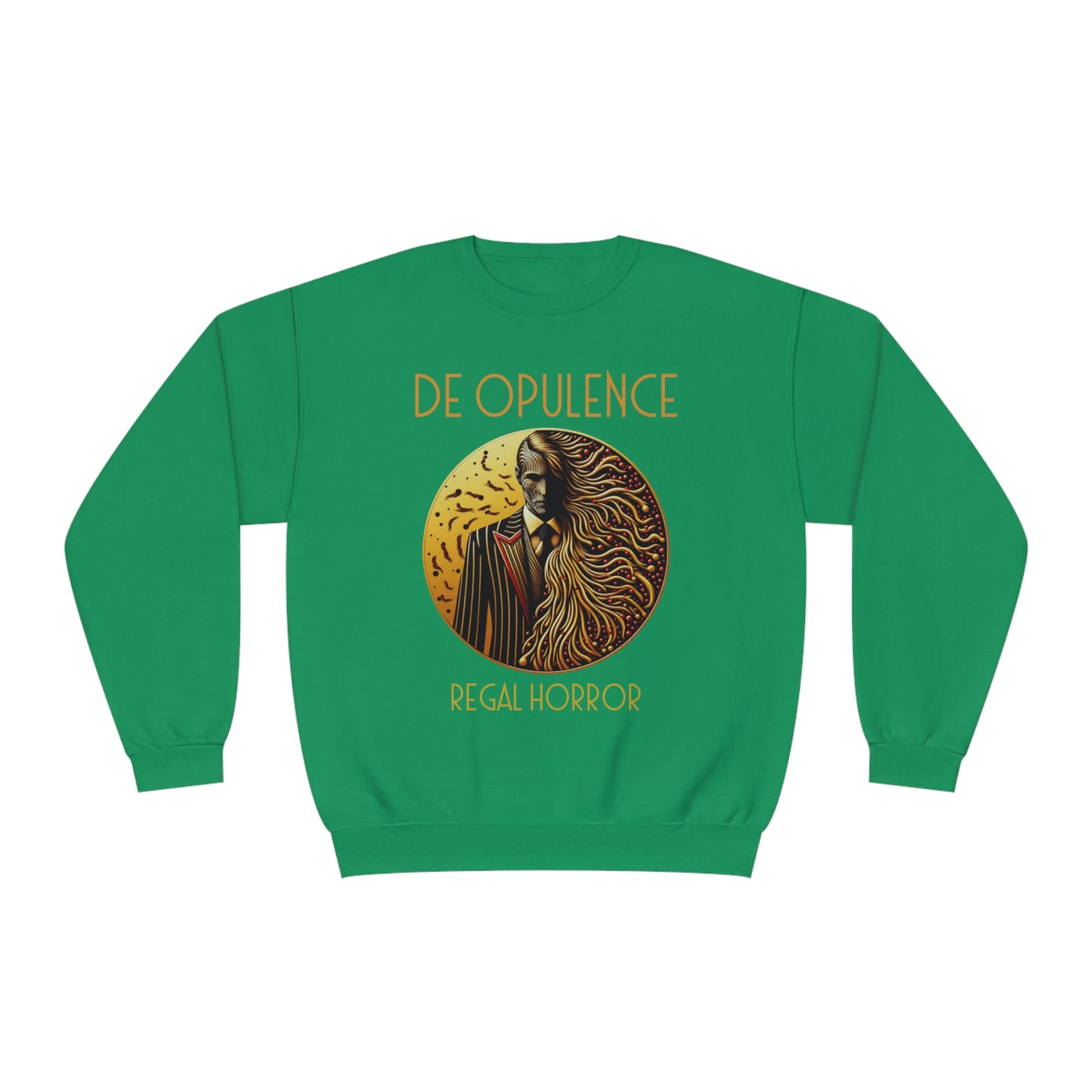 Unisex NuBlend® Crewneck Sweatshirt De Opulence by Noir Wolf the style of grace Kelly