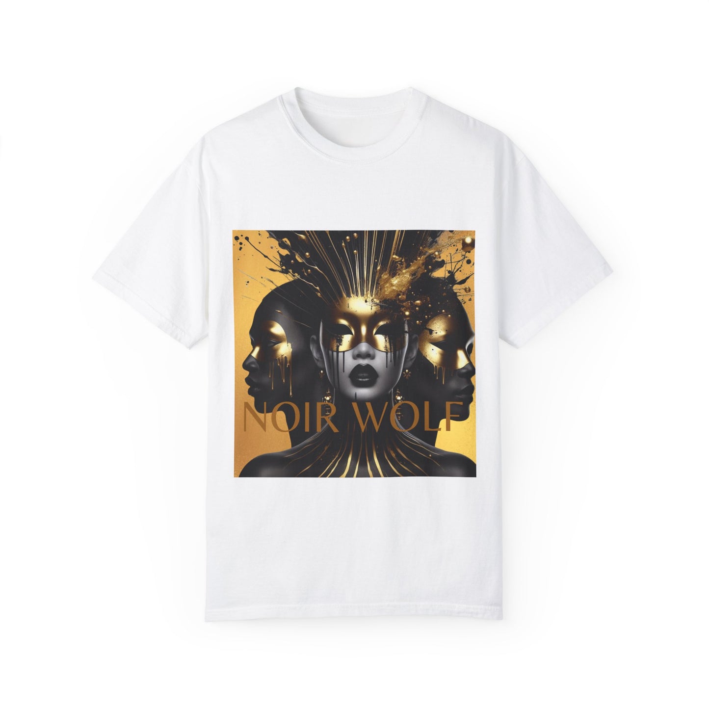 Unisex Garment-Dyed T-shirt  De Opulence by Noir Wolf