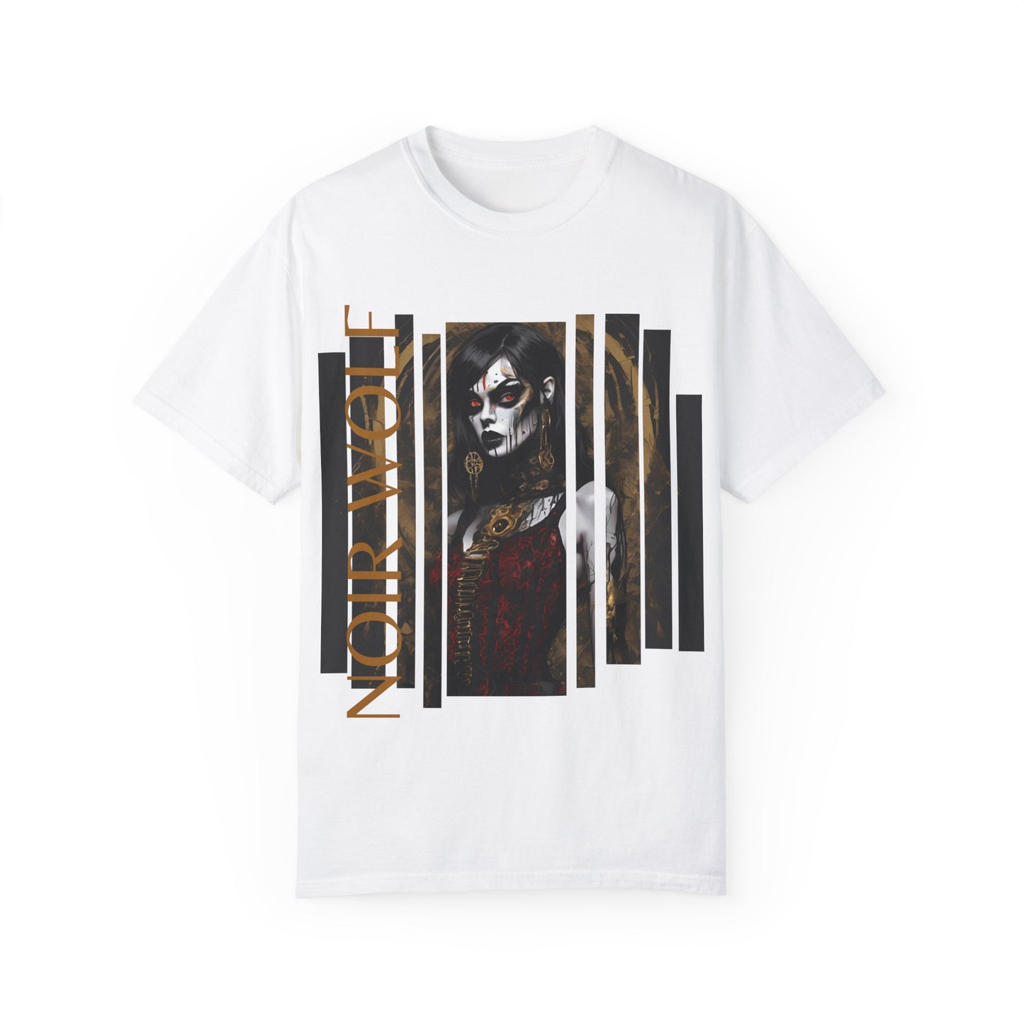 Unisex Garment-Dyed T-shirt De Opulence by Noir Wolf