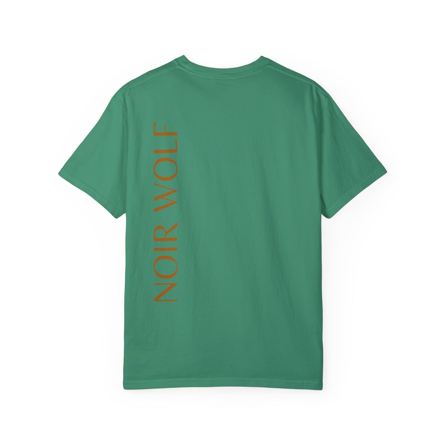 Unisex Garment-Dyed T-shirt Noir Wolf by De opulence