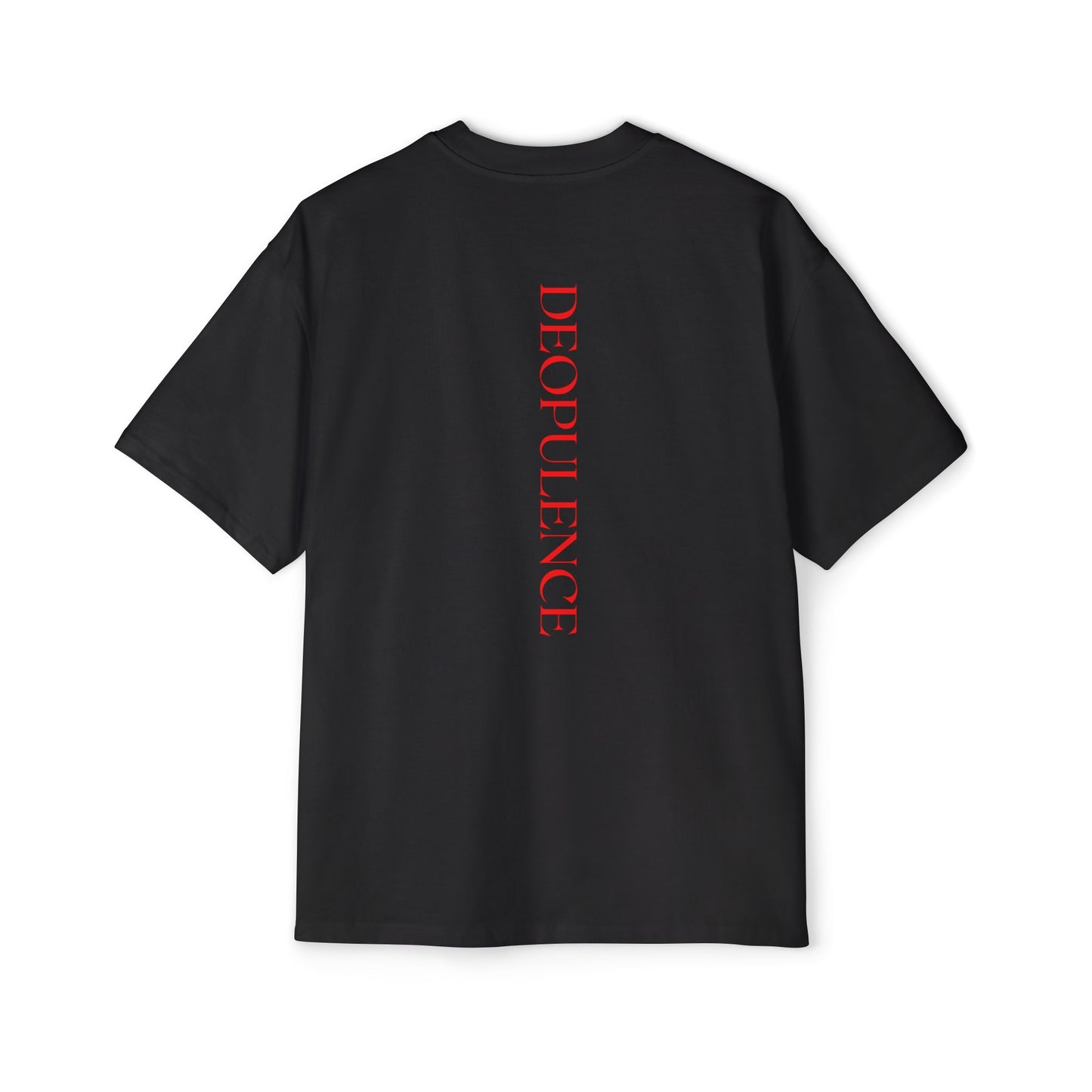 Men's Heavy Oversized Tee De Opulence by Noir Wolf