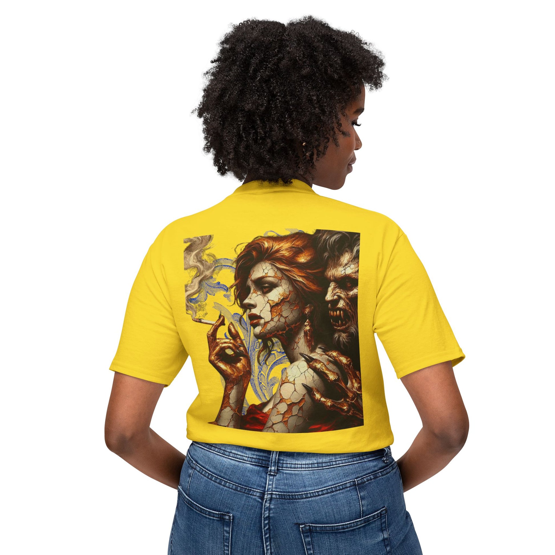 Unisex HD Cotton™ T-shirt De Opulence by Noir Wolf