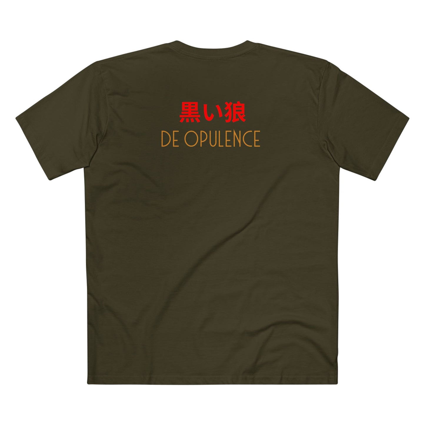 Men's Staple Tee De Opulence By Noir Wolf