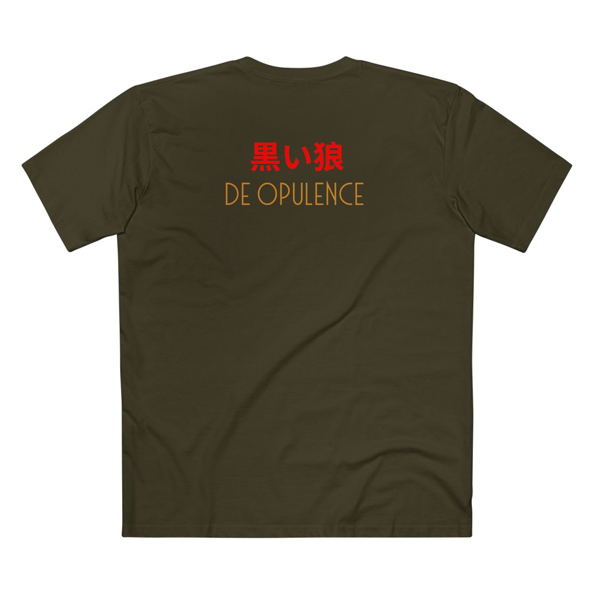 Men's Staple Tee De Opulence By Noir Wolf