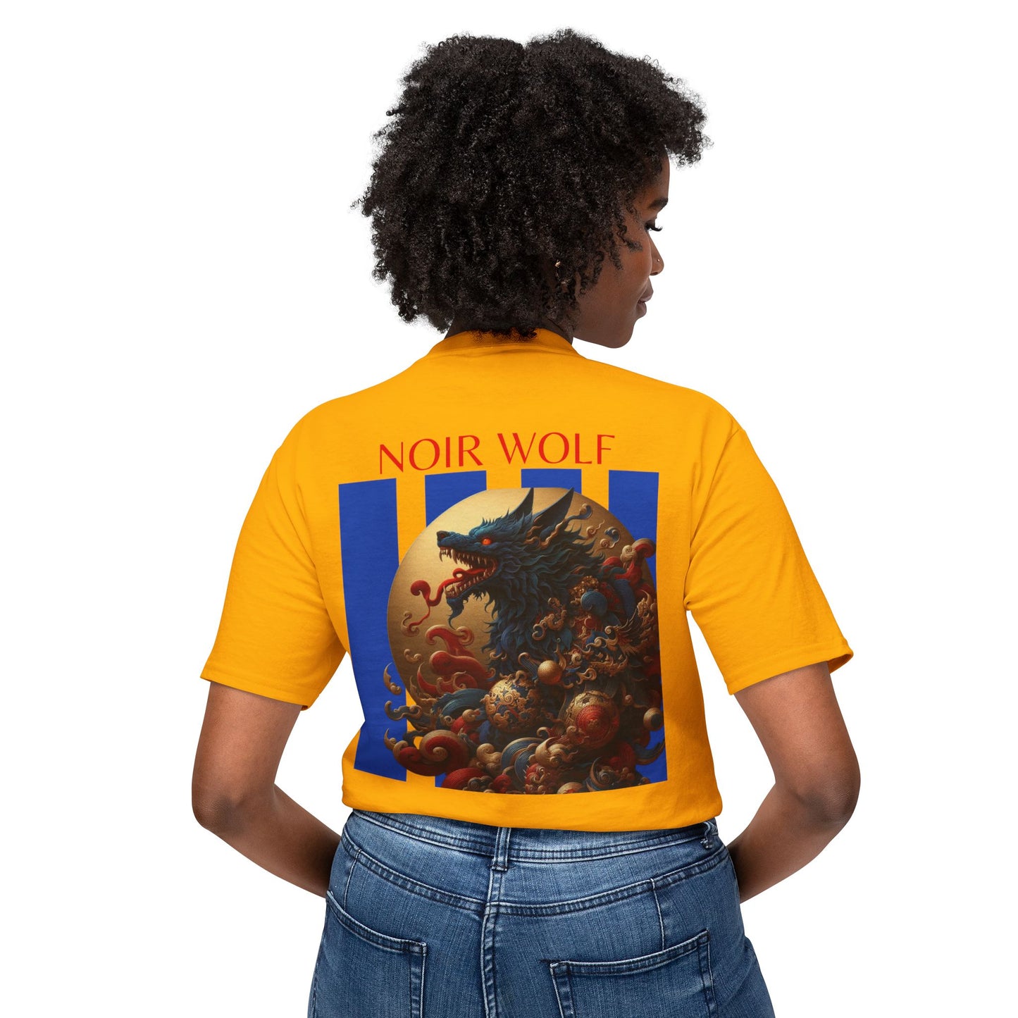 Unisex HD Cotton™ T-shirt De Opulence by Noir Wolf