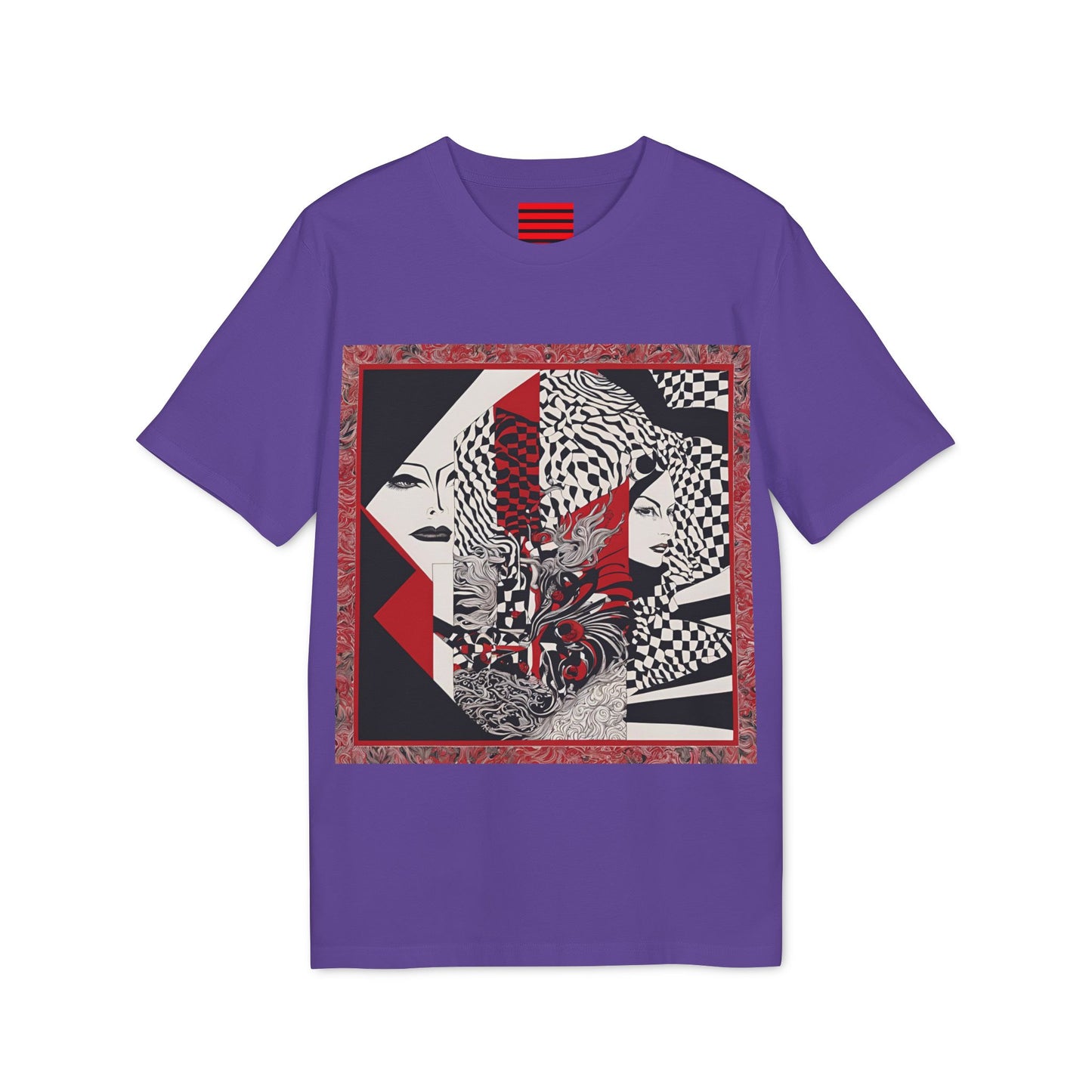 Unisex Creator 2.0 T-shirt Noir Wolf Purple Love