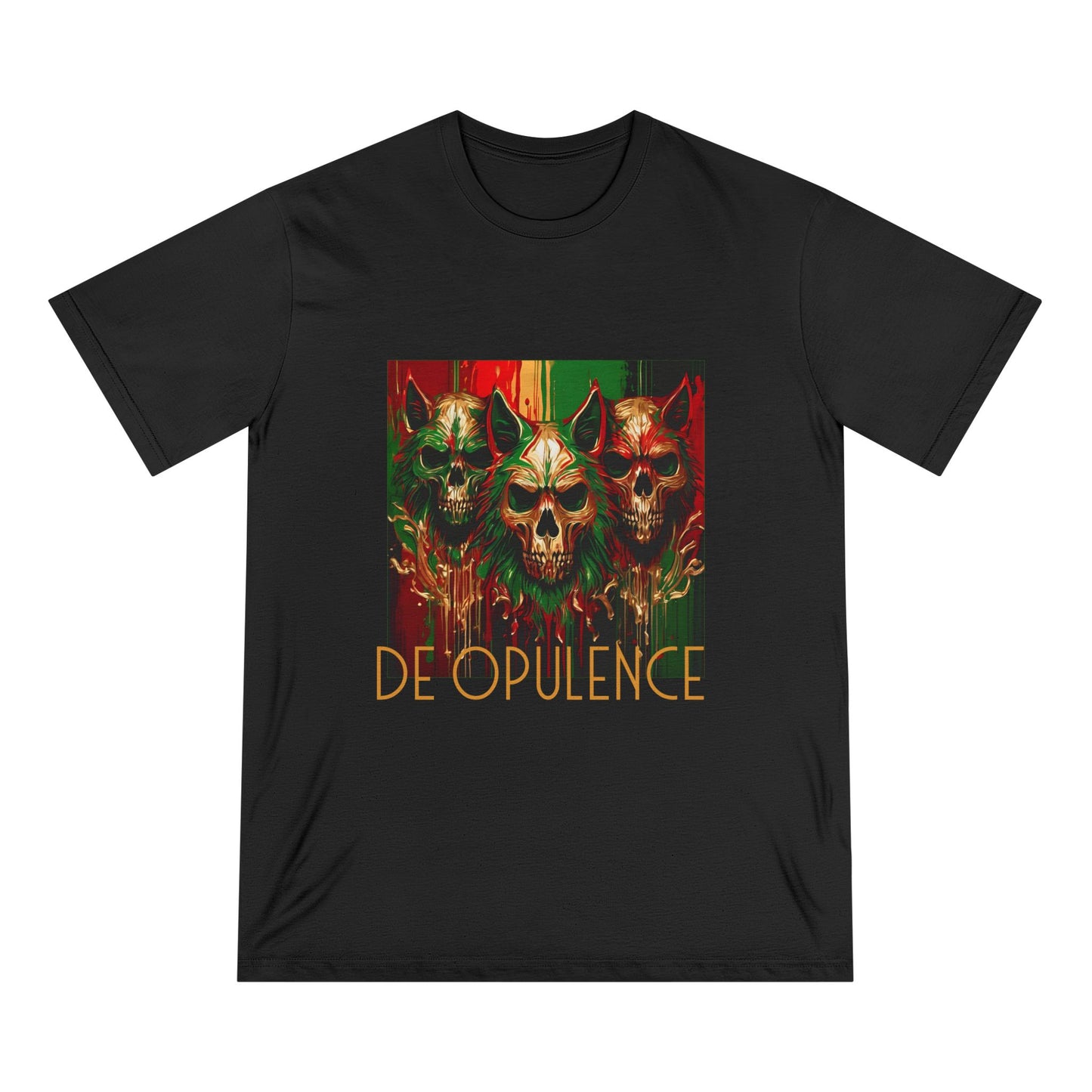 Skull & Butterfly Graphic Tee - Edgy Fashion for Bold Individuals De Opulence By Noir Wolf