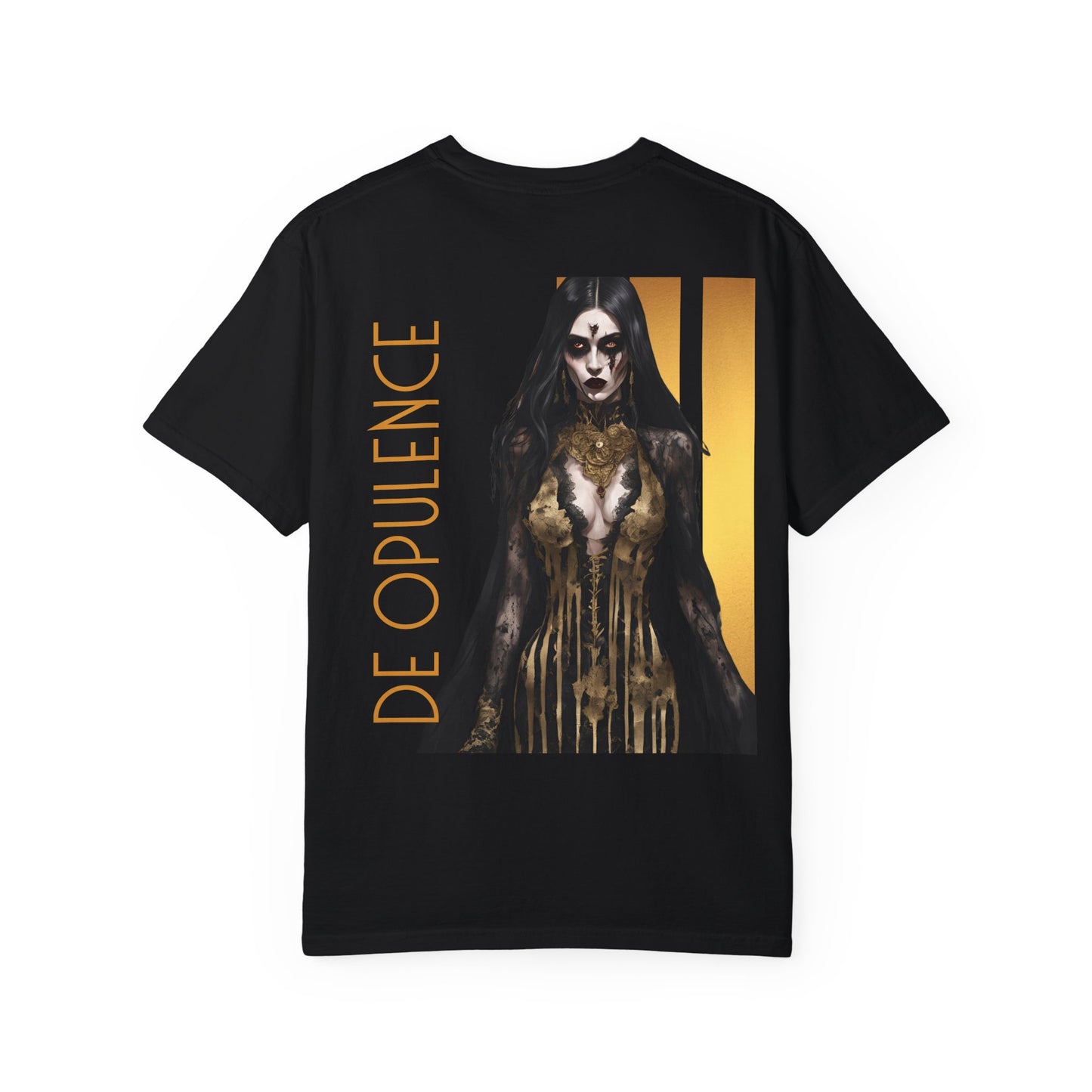 Unisex Garment-Dyed T-shirt De Opulence by Noir Wolf
