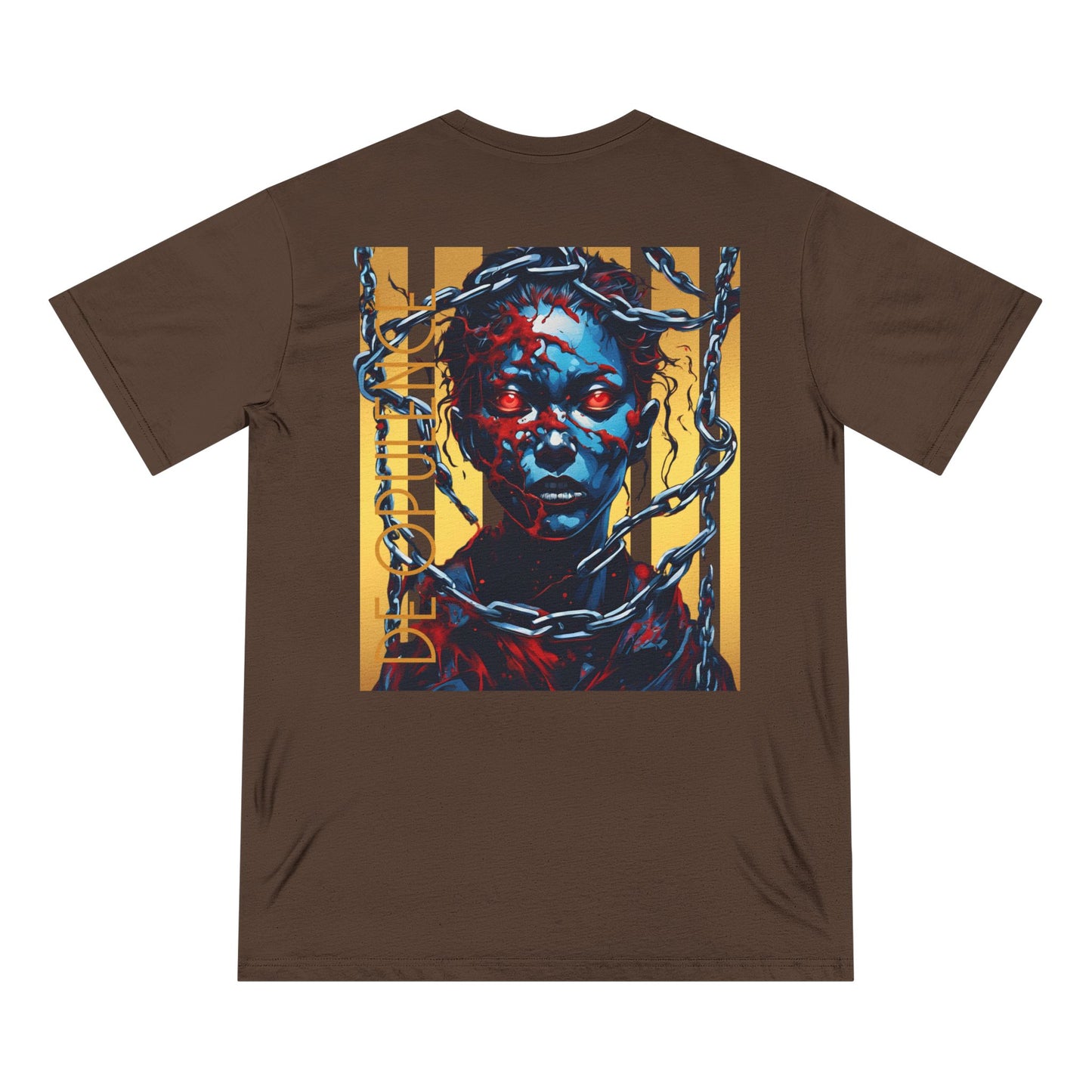 Noir Wolf Butterfly Organic T-Shirt - Artistic Graphic Tee for Nature Lovers