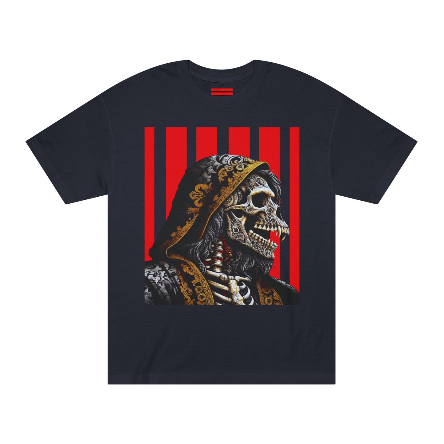 Unisex Classic Tee De Opulence By Noir Wolf Black