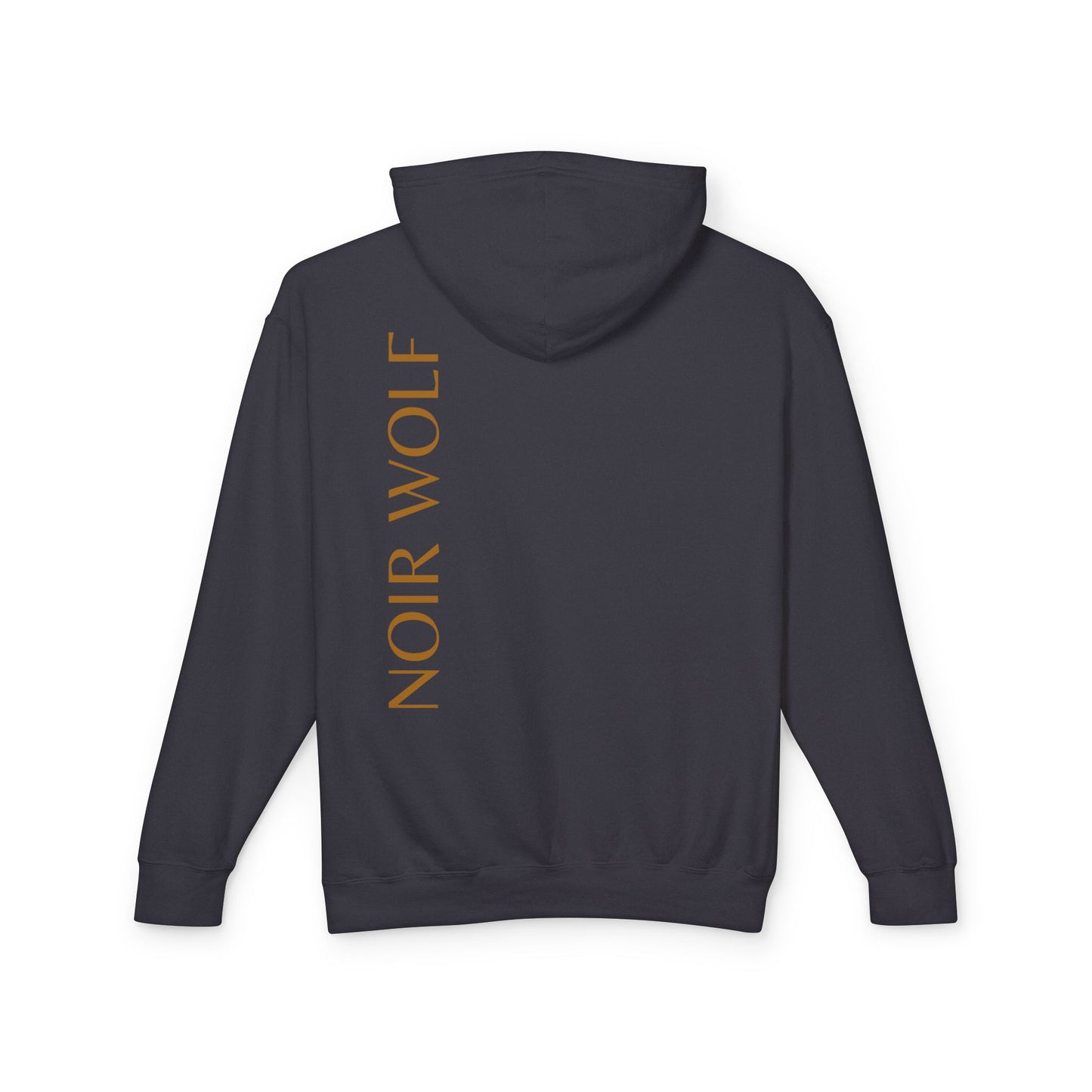 Stylish Unisex Lightweight Hooded Sweatshirt with Butterfly and Noir Wolf Design | Perfect for Everyday Wardrobe and Special Occasions
