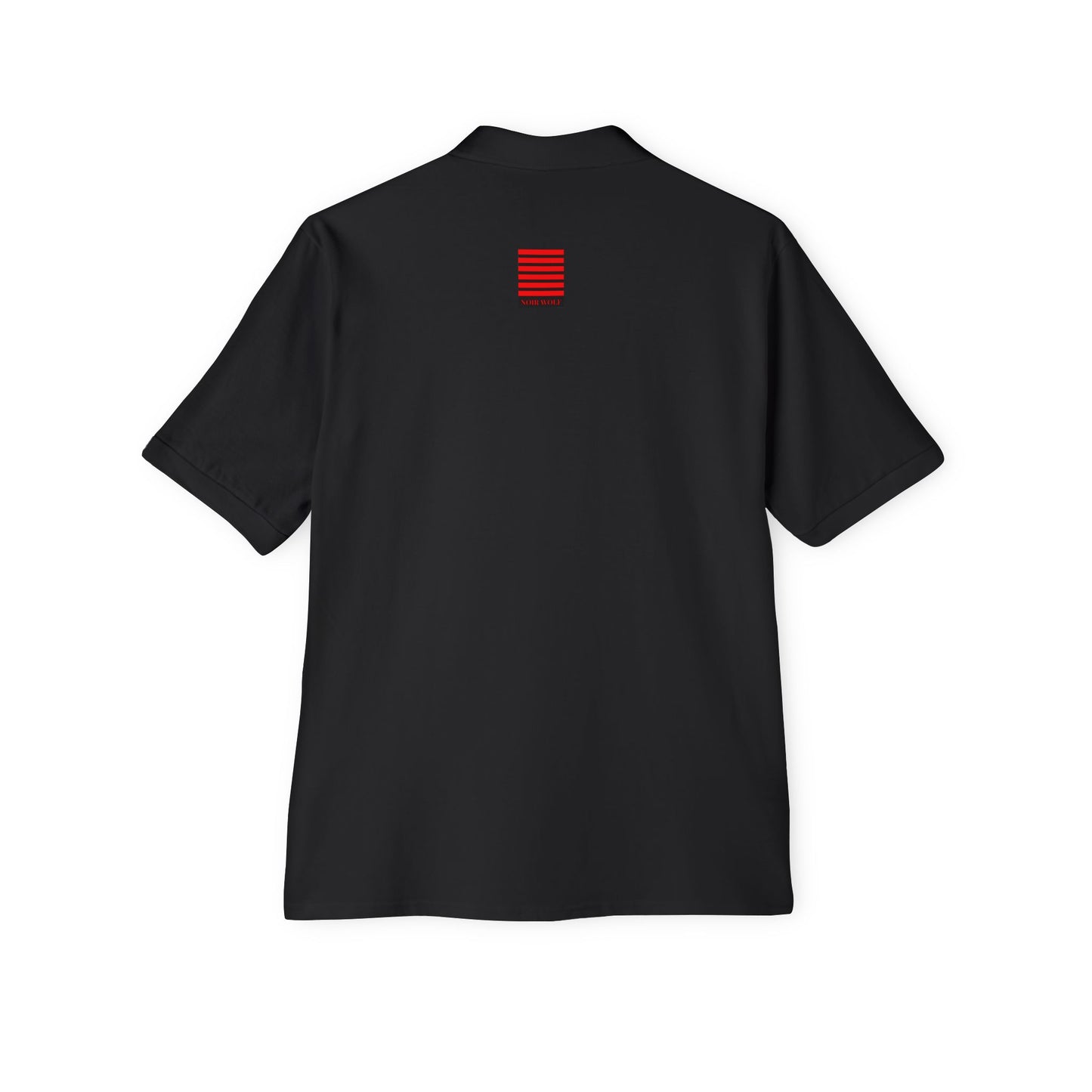 Men's Piqué Polo De Opulence by Noir Wolf