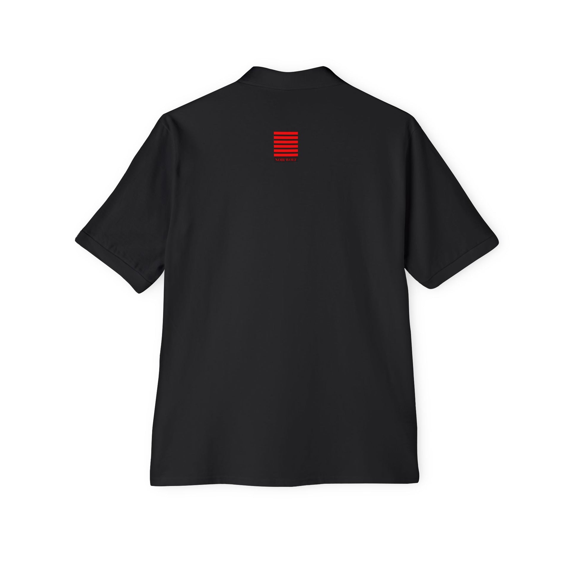 Men's Piqué Polo De Opulence by Noir Wolf